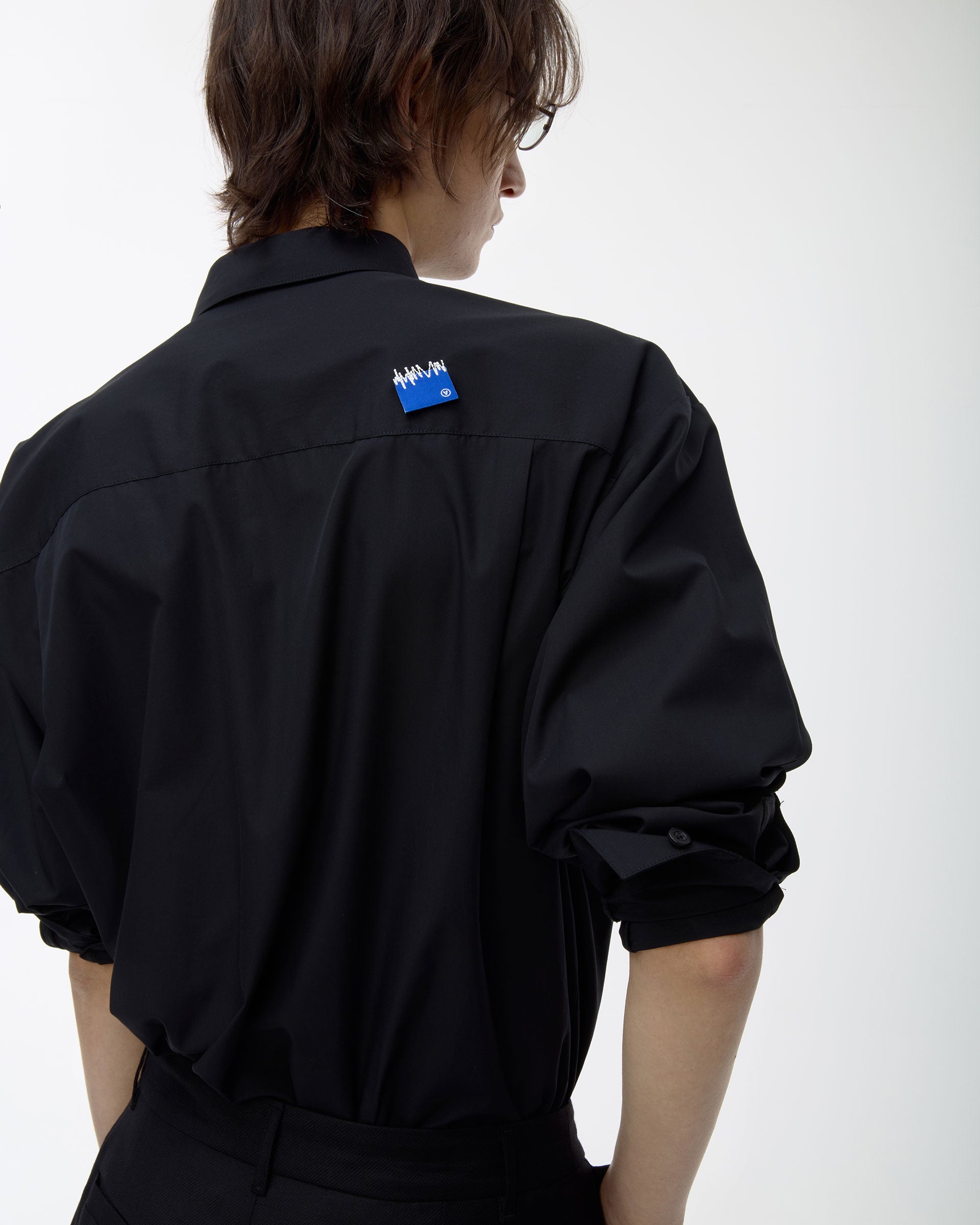 Ader Error - Sig; BL Tag shirt 01 (Noir) product image 5 | TRAB K-Fashion Australia