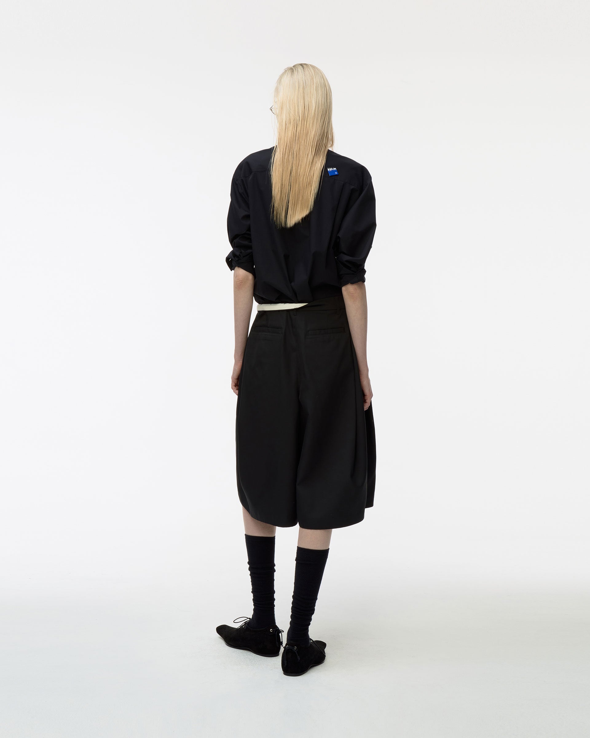 Ader Error - Sig; BL Tag shirt 01 (Noir) product image 3 | TRAB K-Fashion Australia