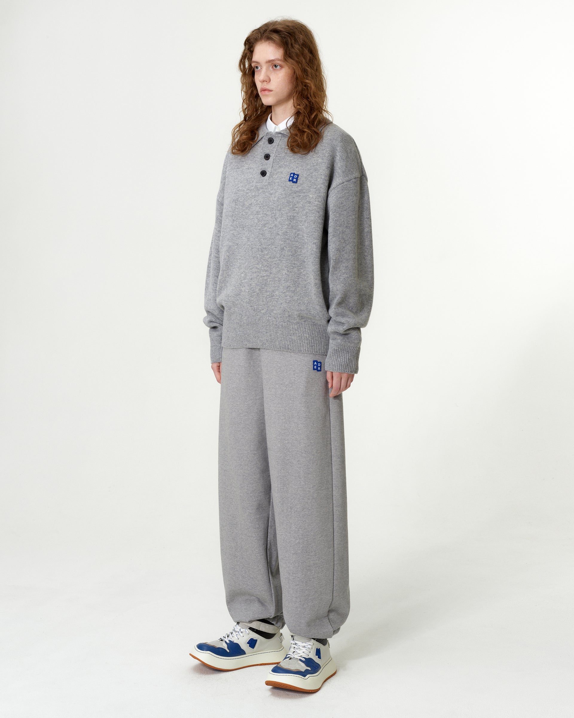 Ader Error - Sig; BL Tag knit 02 (Grey) product image 3 | TRAB K-Fashion Australia