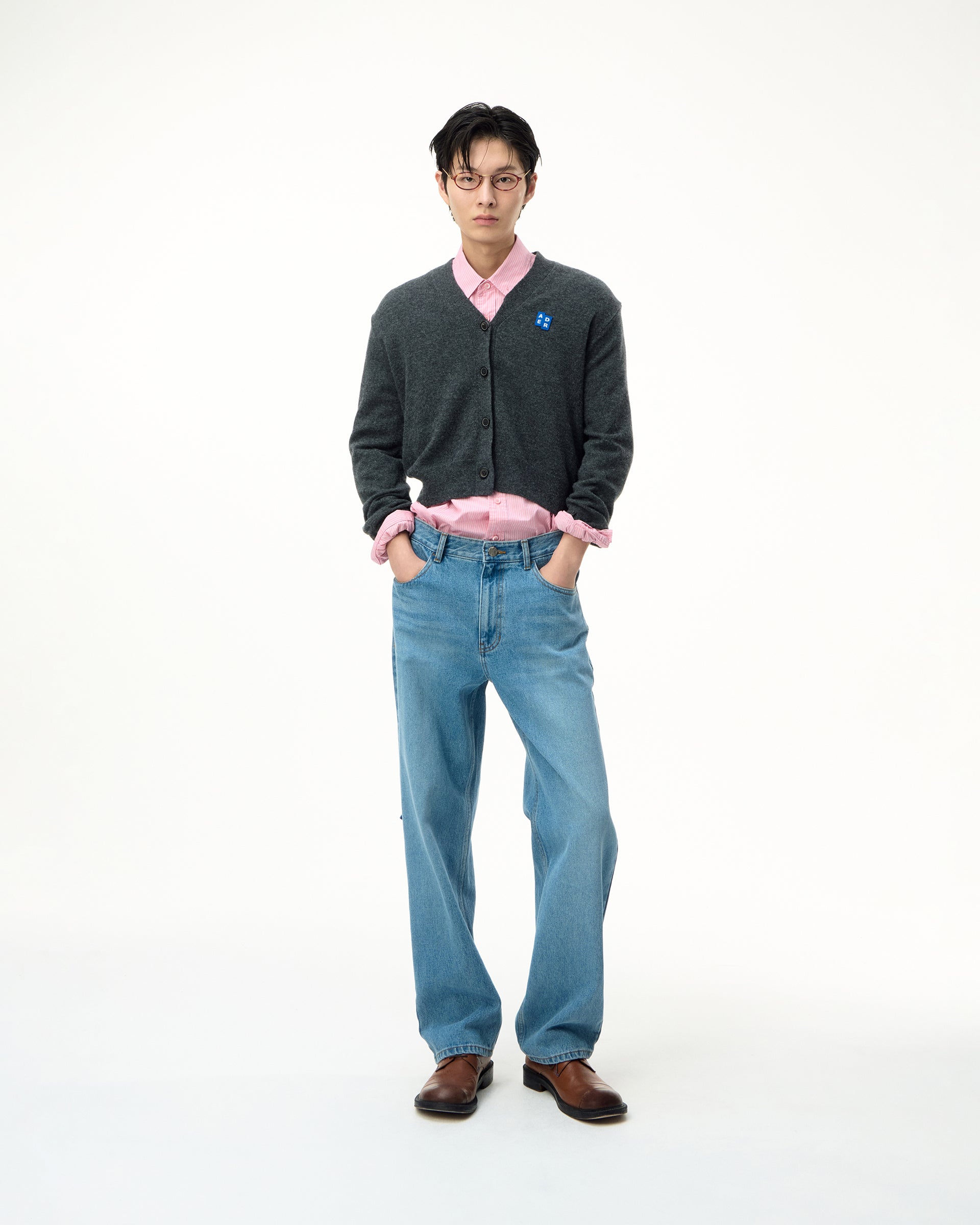 Ader Error - Sig; SV Tag jeans 01 (Sky blue) product image 9 | TRAB K-Fashion Australia