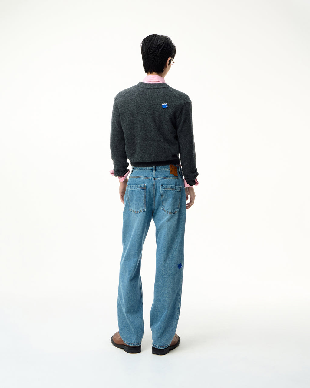 Ader Error - Sig; SV Tag jeans 01 (Sky blue) product image 10 | TRAB K-Fashion Australia