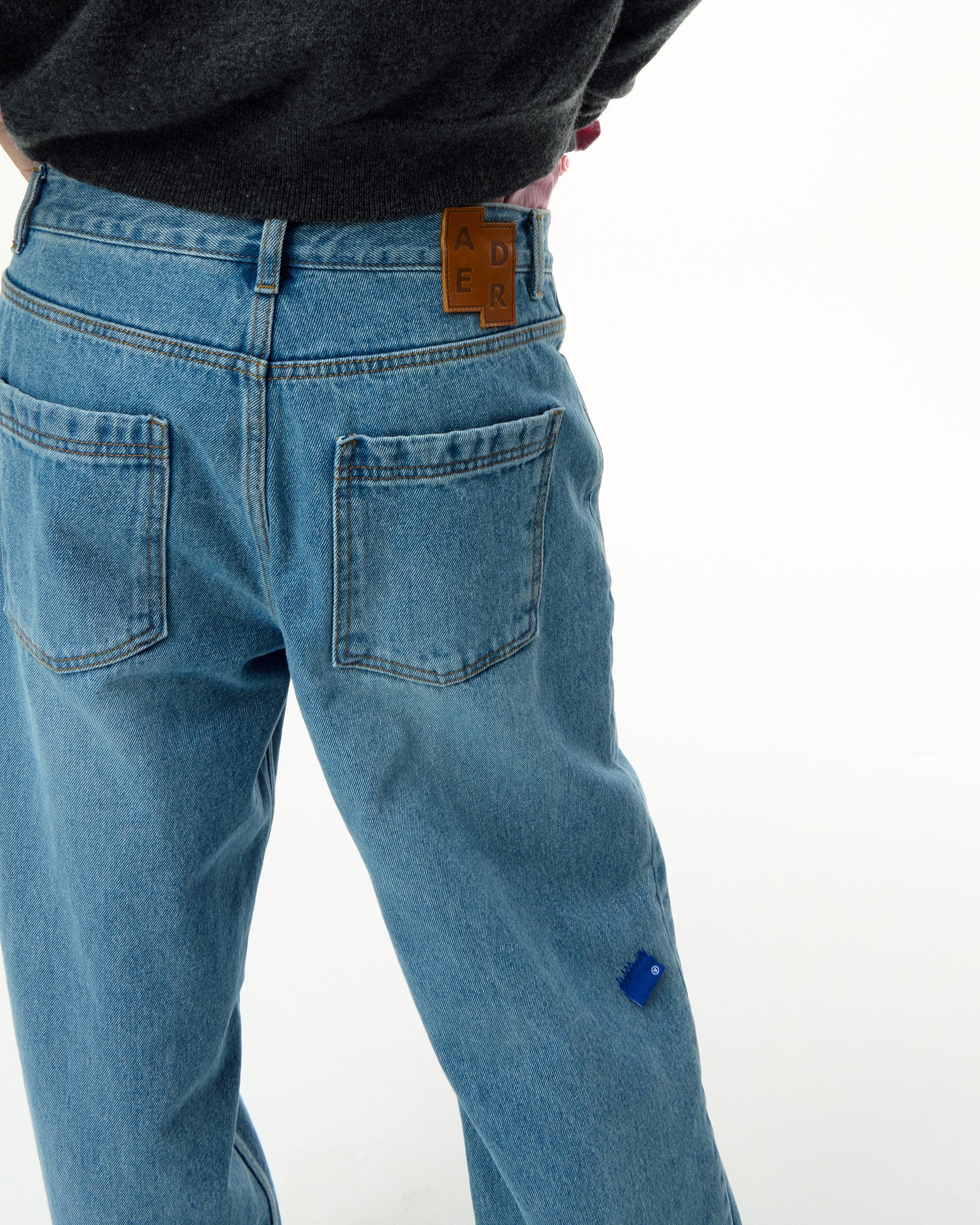 Ader Error - Sig; SV Tag jeans 01 (Sky blue) product image 12 | TRAB K-Fashion Australia