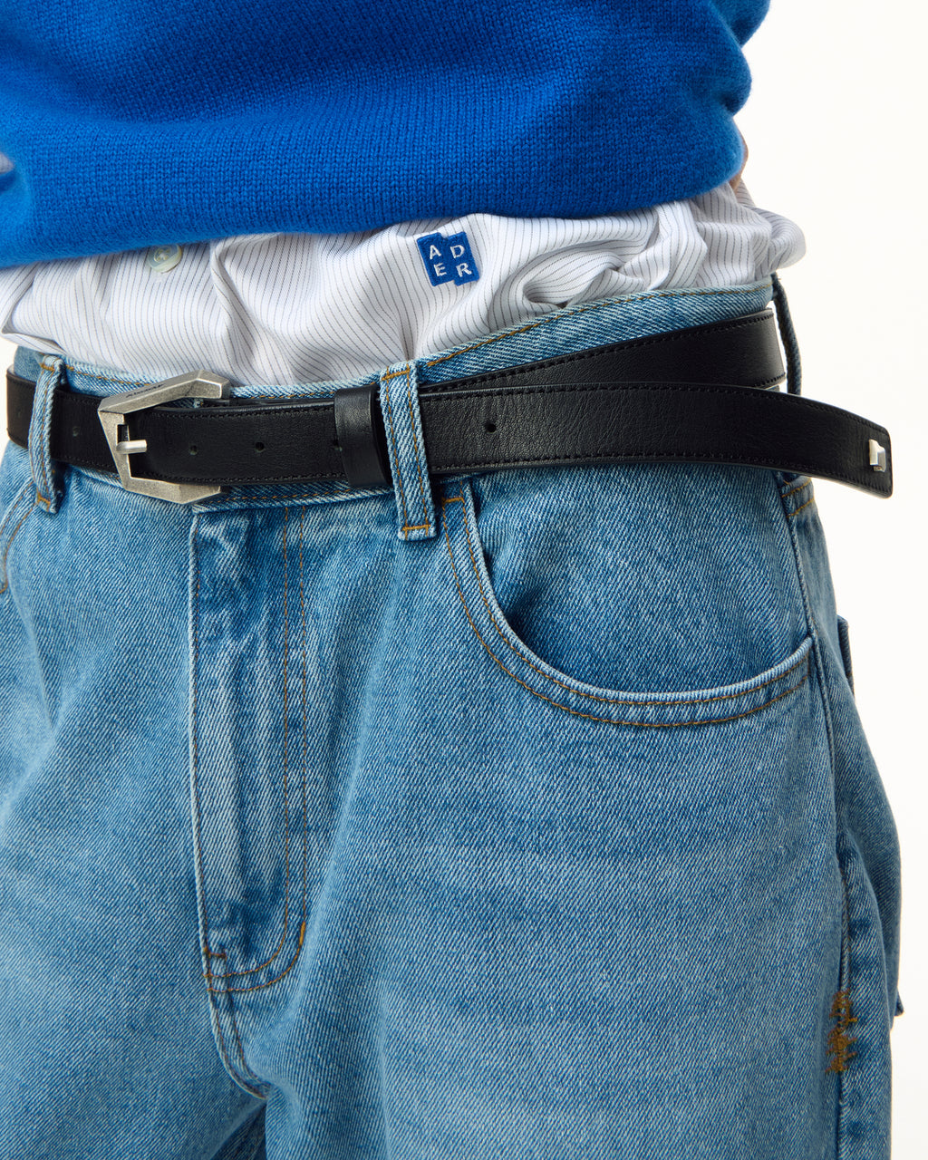 Ader Error - Sig; SV Tag jeans 01 (Sky blue) product image 6 | TRAB K-Fashion Australia