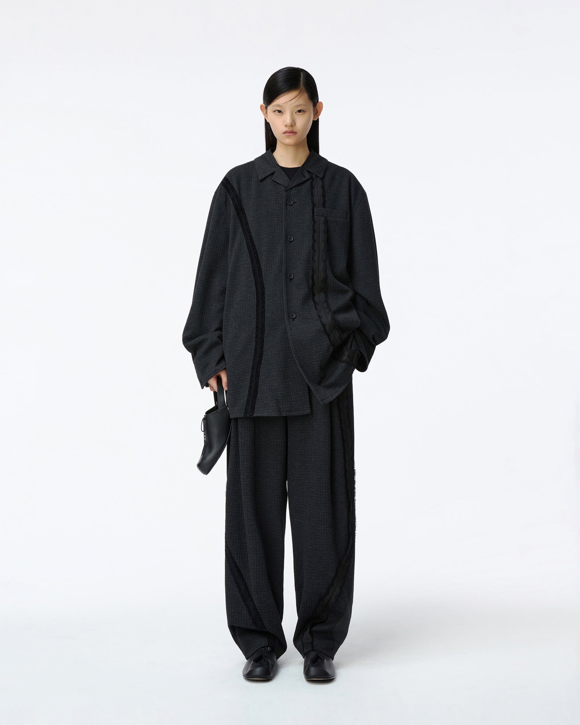 Ader Error - Blazer Product. 2 (Charcoal) product image 4 | TRAB K-Fashion Australia