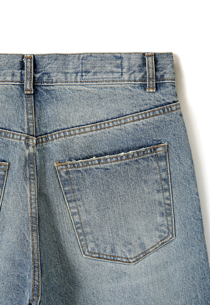 Art if acts - Regular 5P Denim Pants (Used Light Blue) product image 13 | TRAB K-Fashion Australia