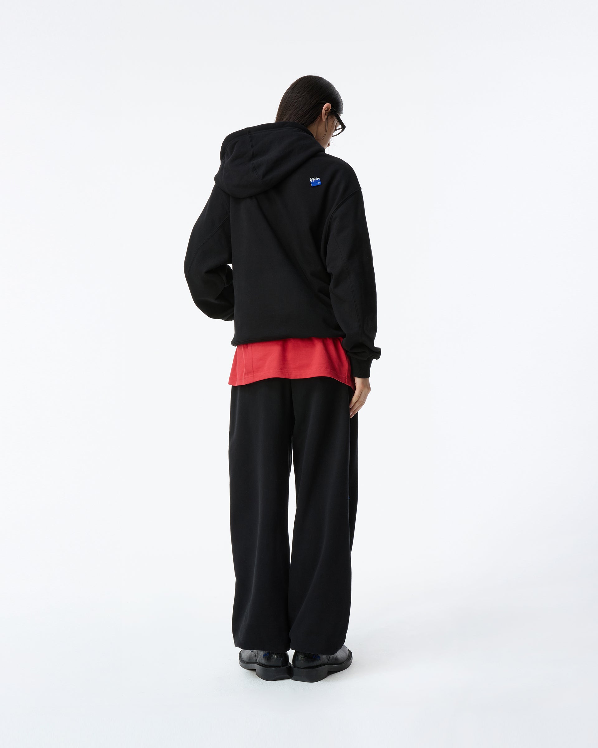 Ader Error - Sig; BL Tag hoodie 01 (Noir) product image 3 | TRAB K-Fashion Australia