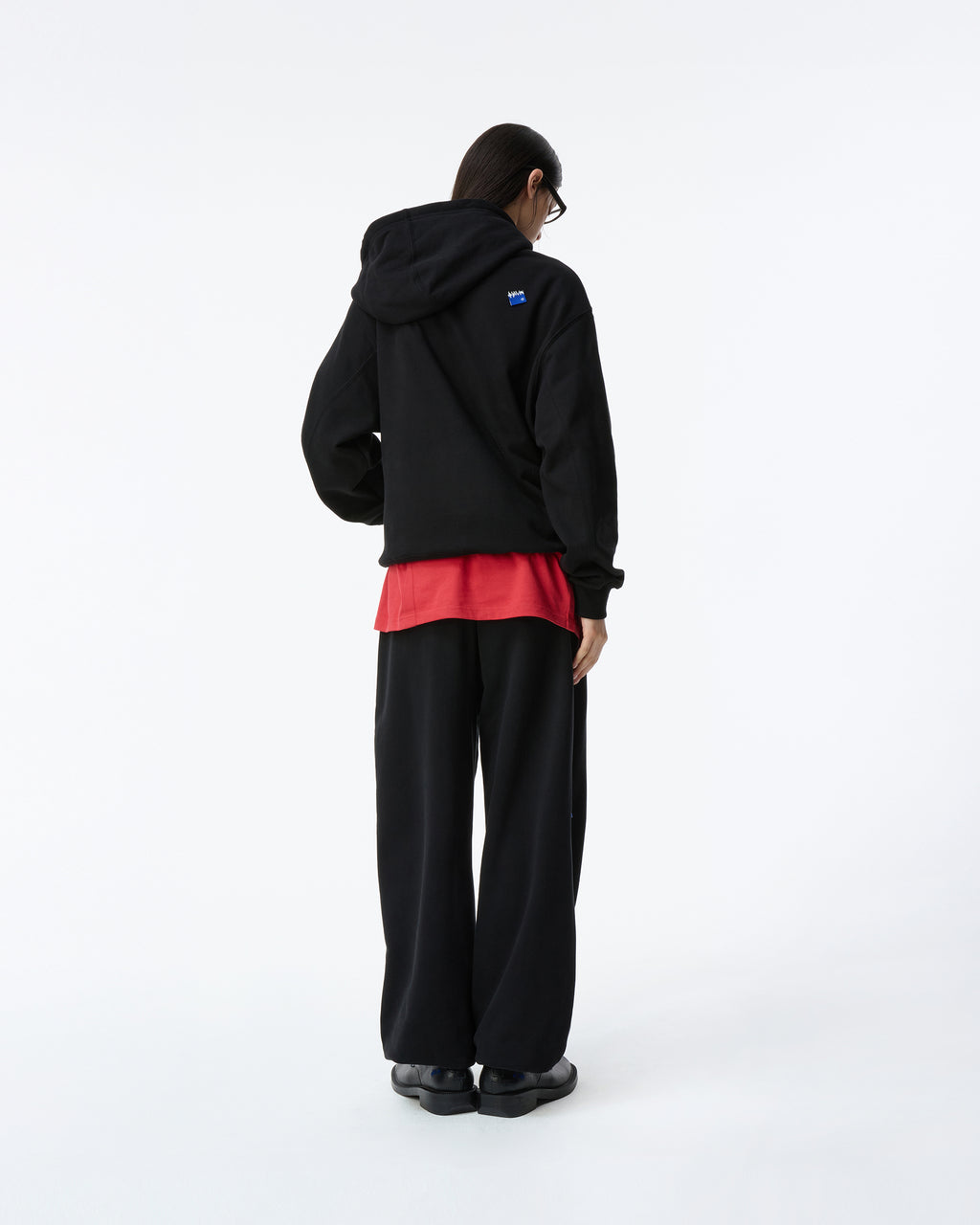 Ader Error - Sig; BL Tag hoodie 01 (Noir) product image 8 | TRAB K-Fashion Australia
