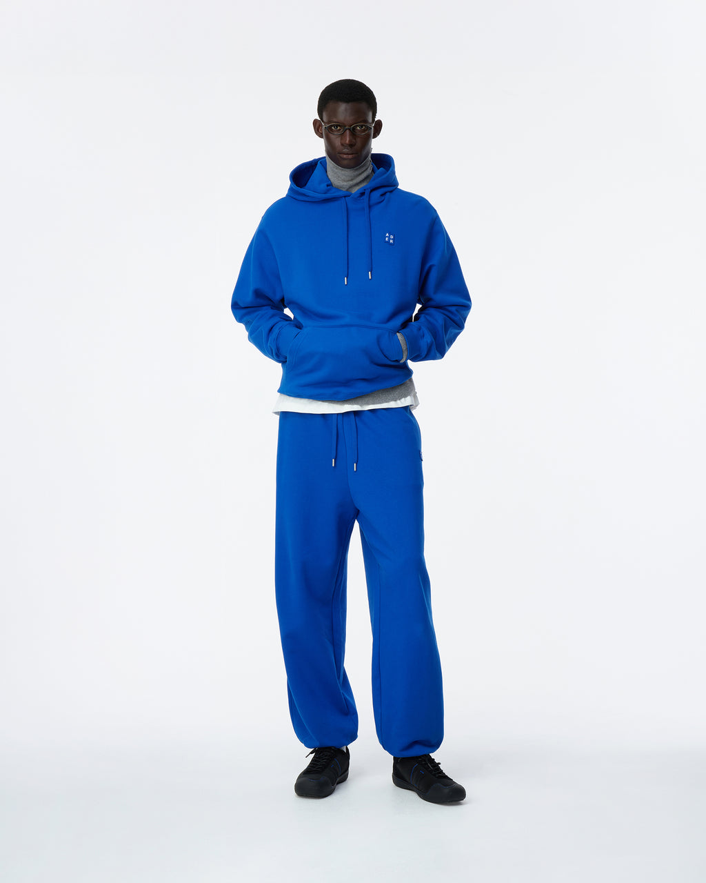 Ader Error - Sig; BL Tag hoodie 01<br> (Blue) product image 1 | TRAB K-Fashion Australia