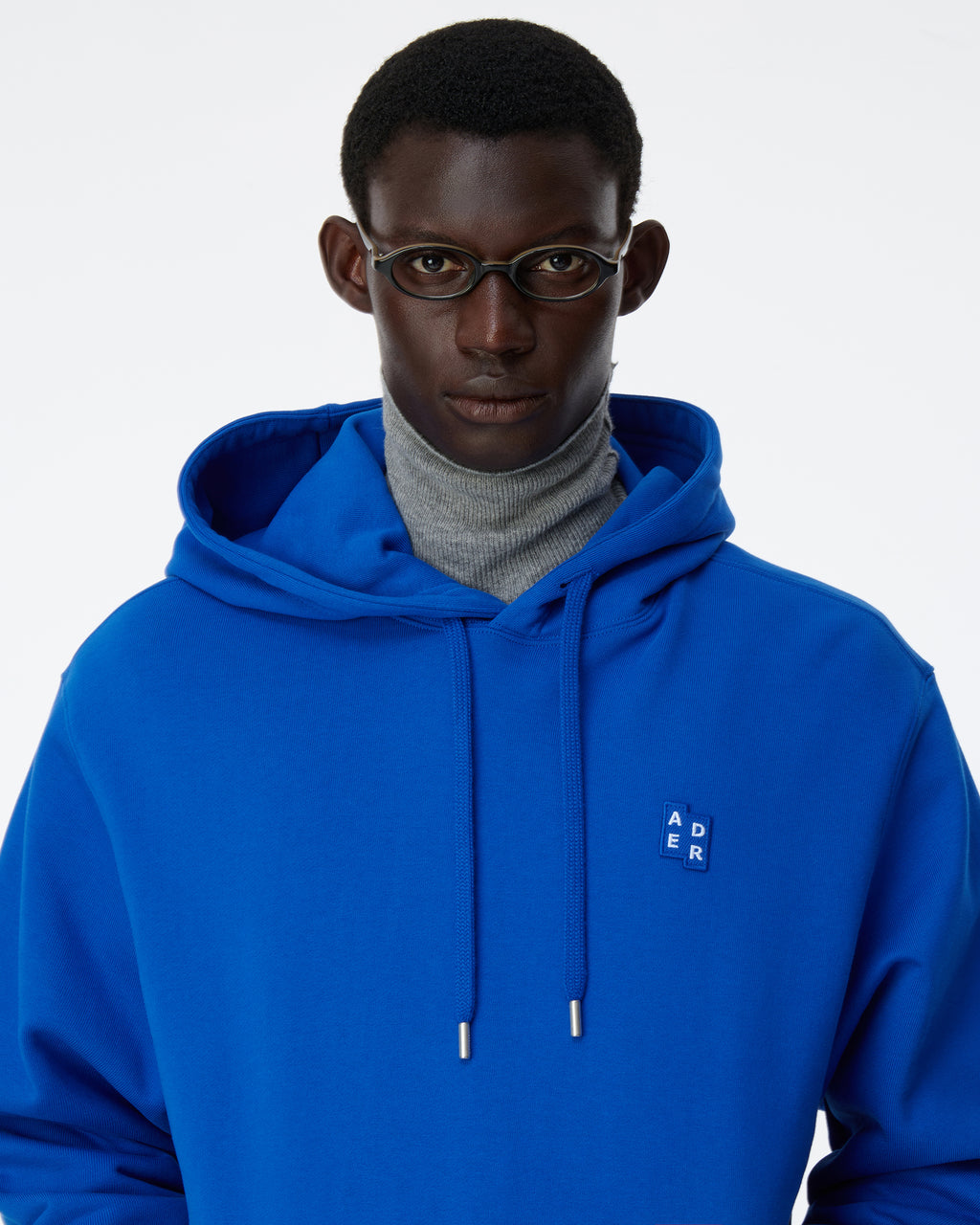 Ader Error - Sig; BL Tag hoodie 01 (Blue) product image 14 | TRAB K-Fashion Australia