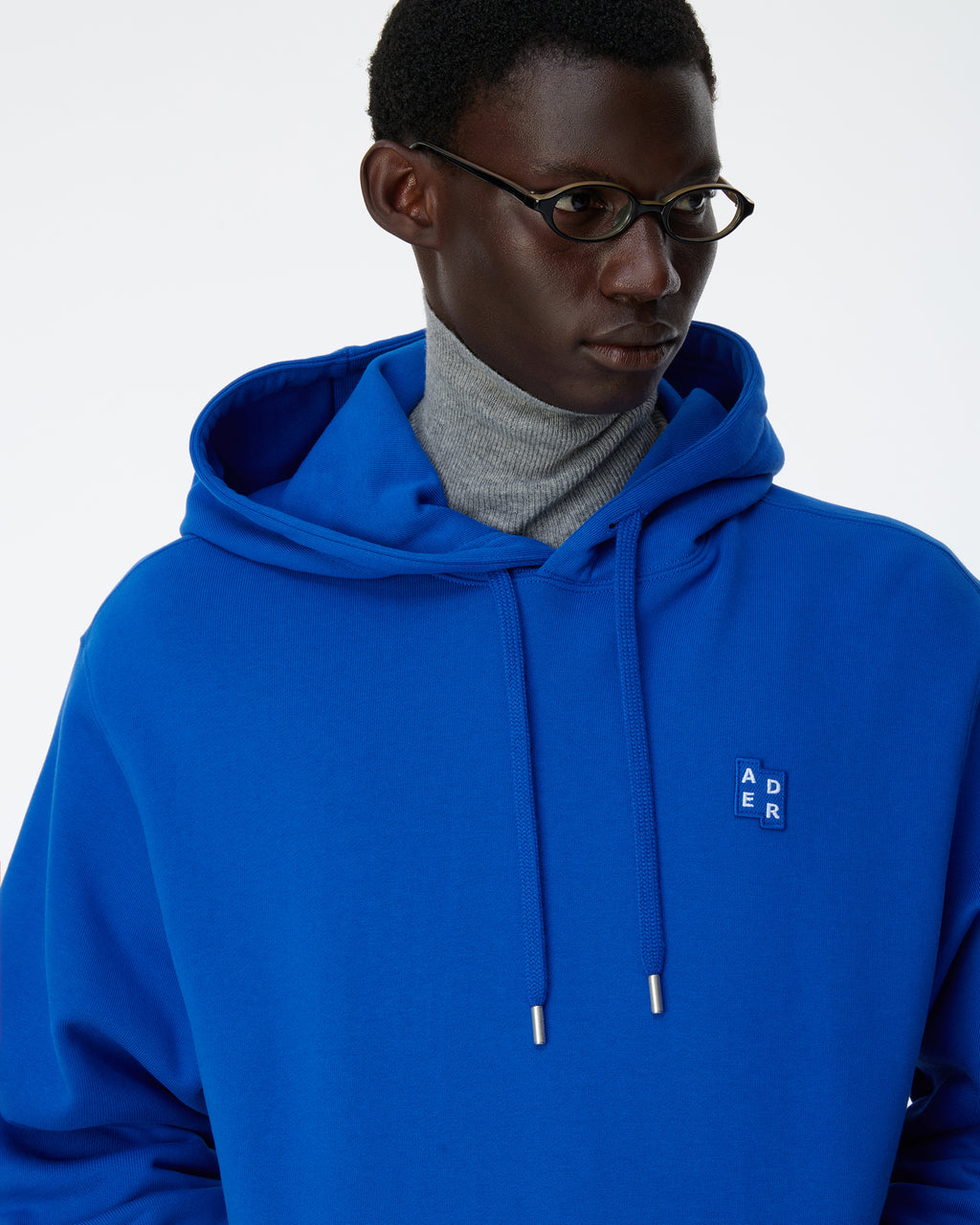 Ader Error - Sig; BL Tag hoodie 01<br> (Blue) product image 6 | TRAB K-Fashion Australia