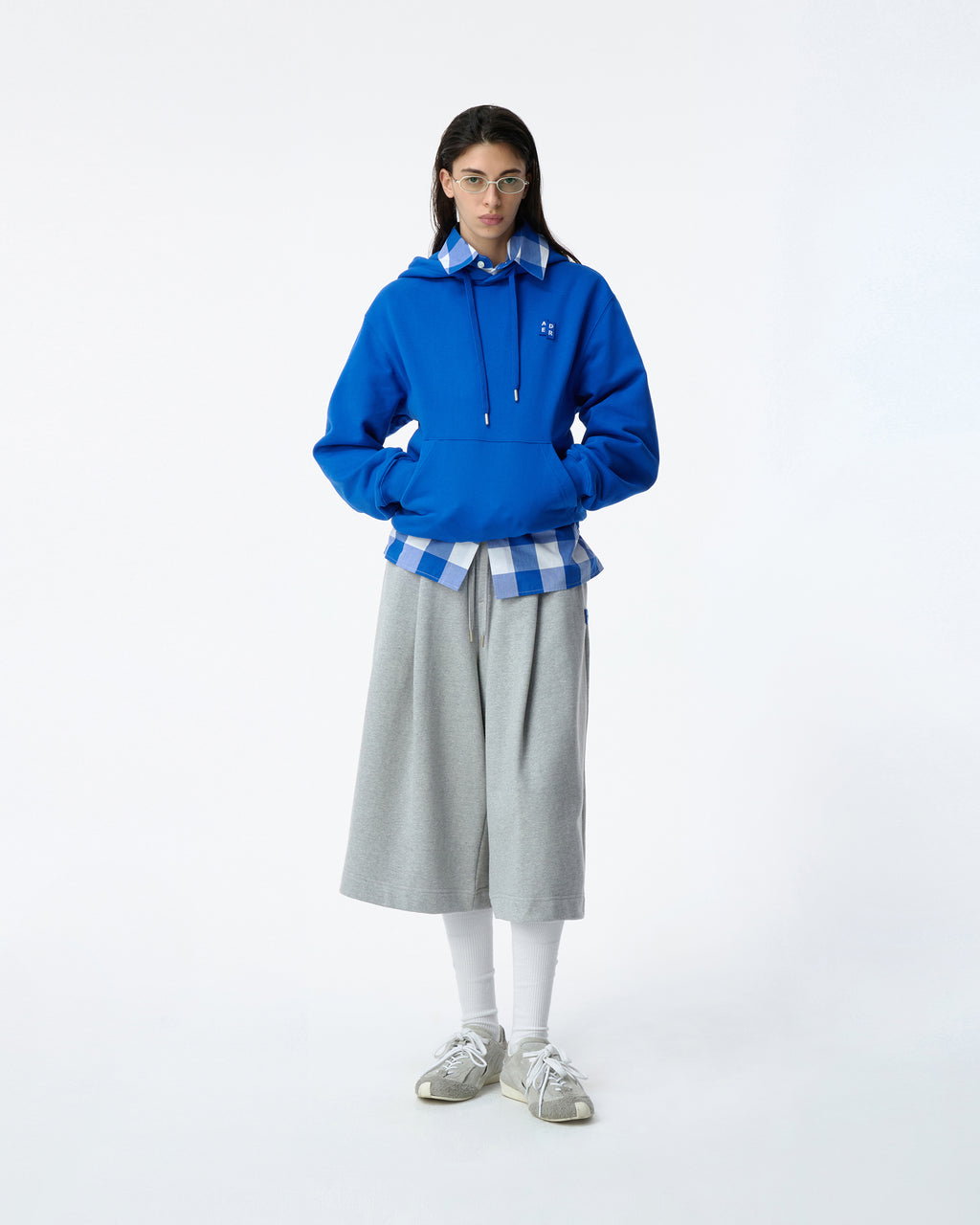 Ader Error - Sig; BL Tag hoodie 01<br> (Blue) product image 8 | TRAB K-Fashion Australia