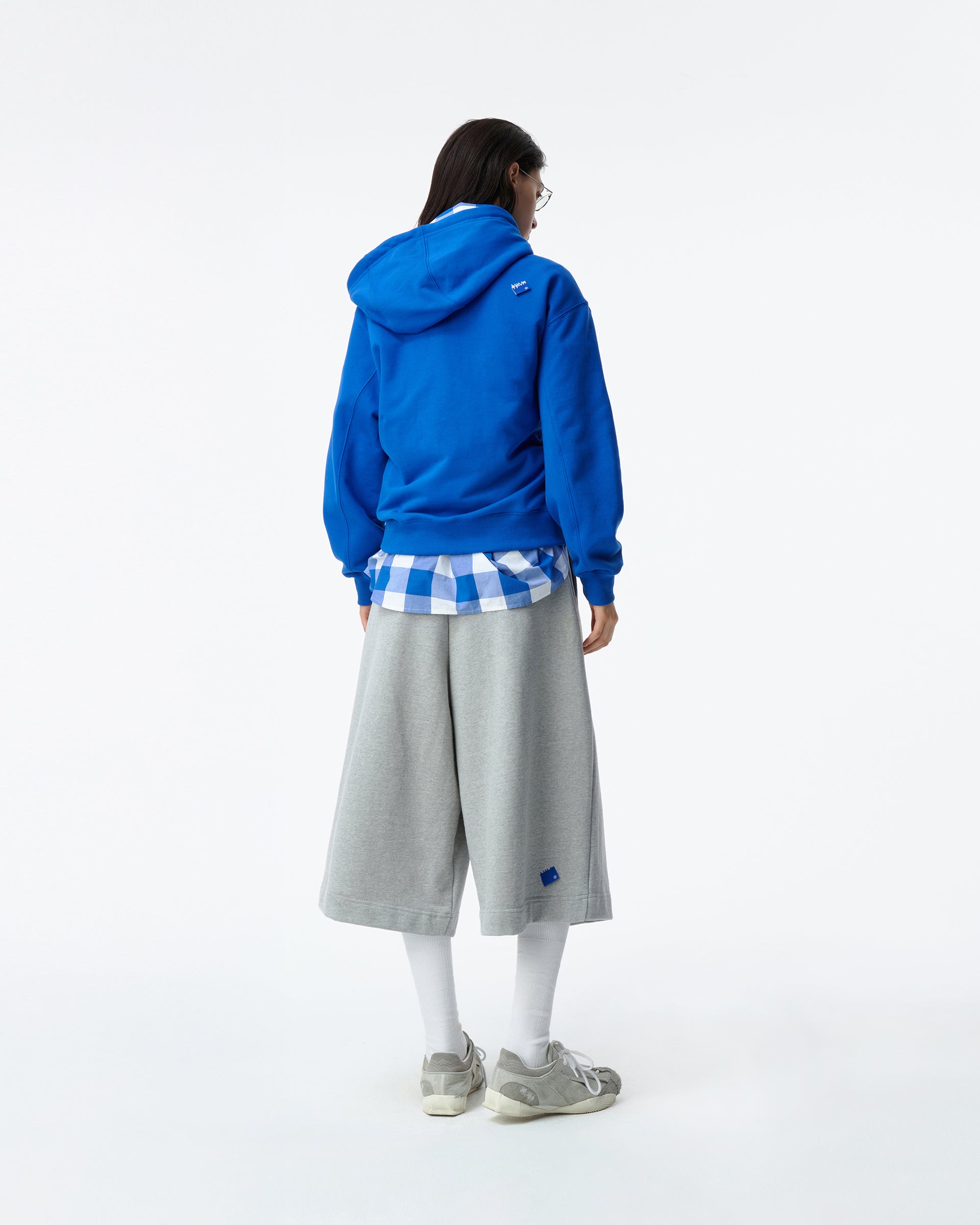 Ader Error - Sig; BL Tag hoodie 01 (Blue) product image 3 | TRAB K-Fashion Australia