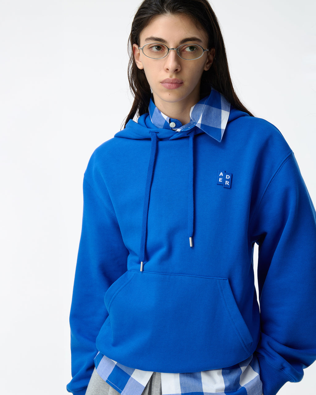 Ader Error - Sig; BL Tag hoodie 01<br> (Blue) product image 12 | TRAB K-Fashion Australia
