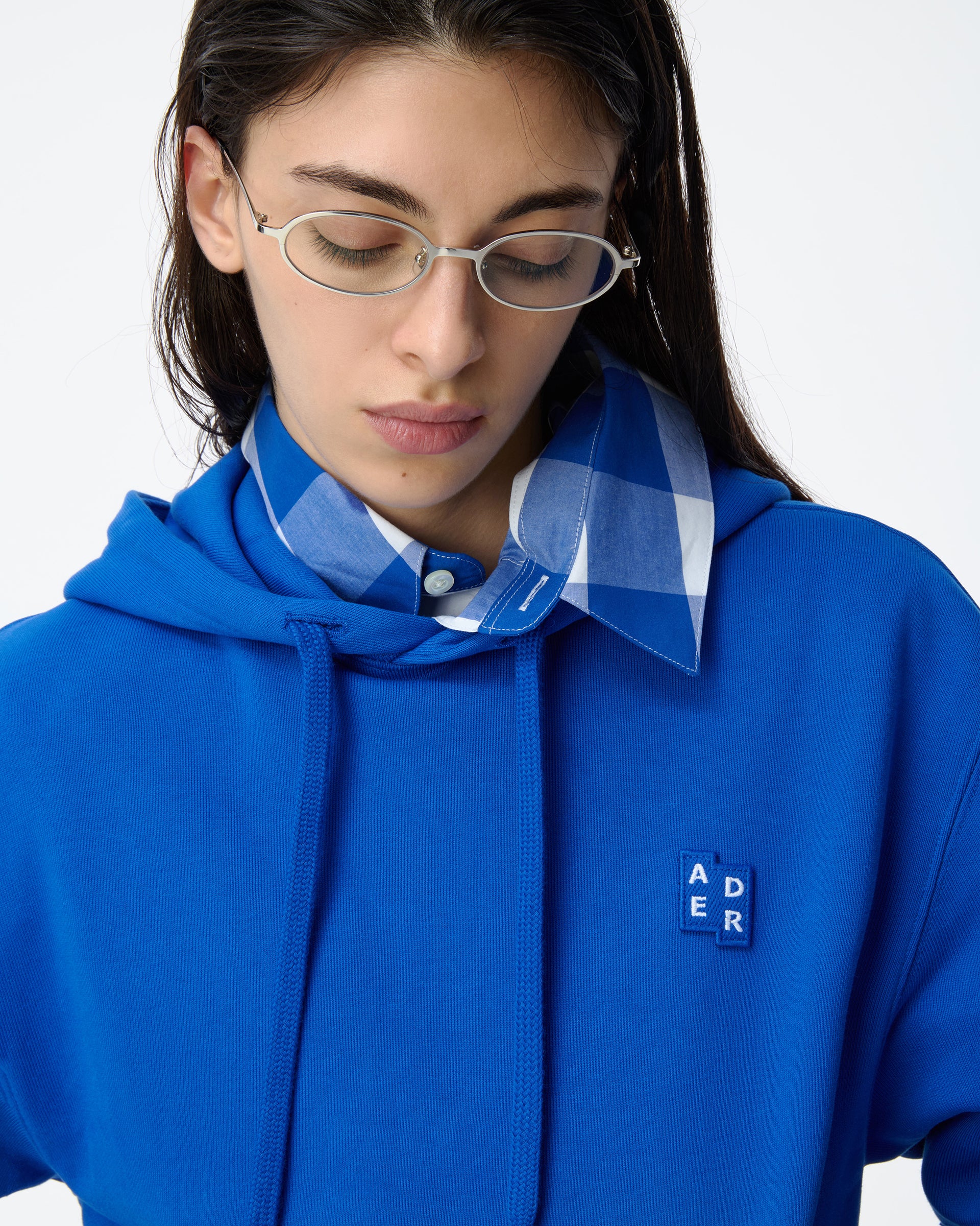 Ader Error - Sig; BL Tag hoodie 01<br> (Blue) product image 13 | TRAB K-Fashion Australia