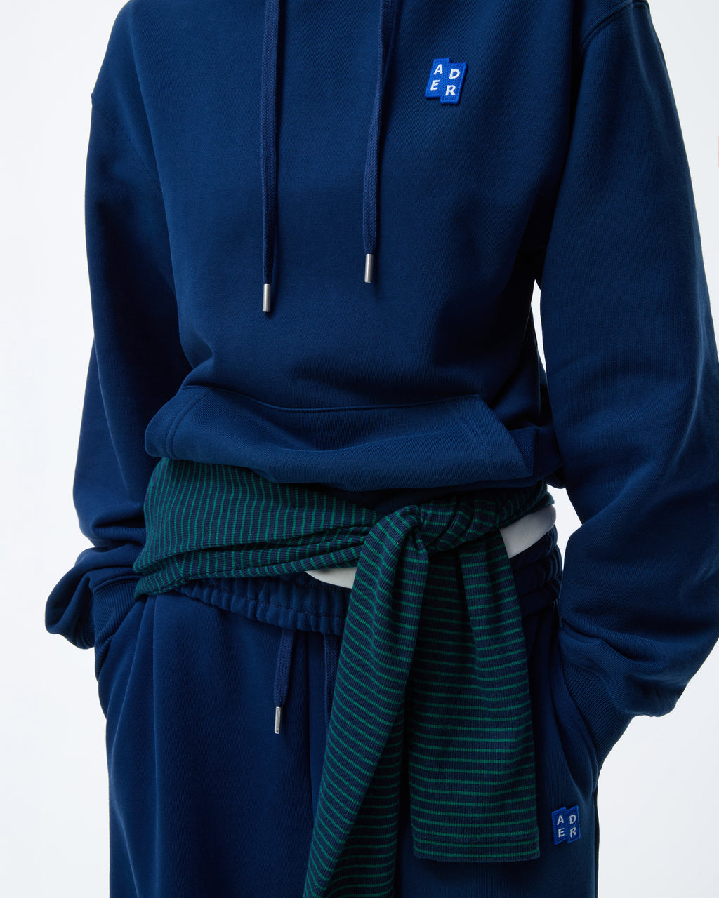 Ader Error - Sig; BL Tag hoodie 01 (Navy) product image 9 | TRAB K-Fashion Australia
