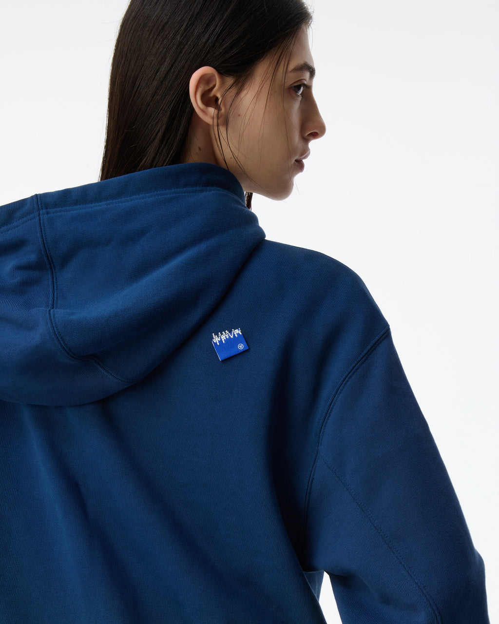 Ader Error - Sig; BL Tag hoodie 01 (Navy) product image 7 | TRAB K-Fashion Australia