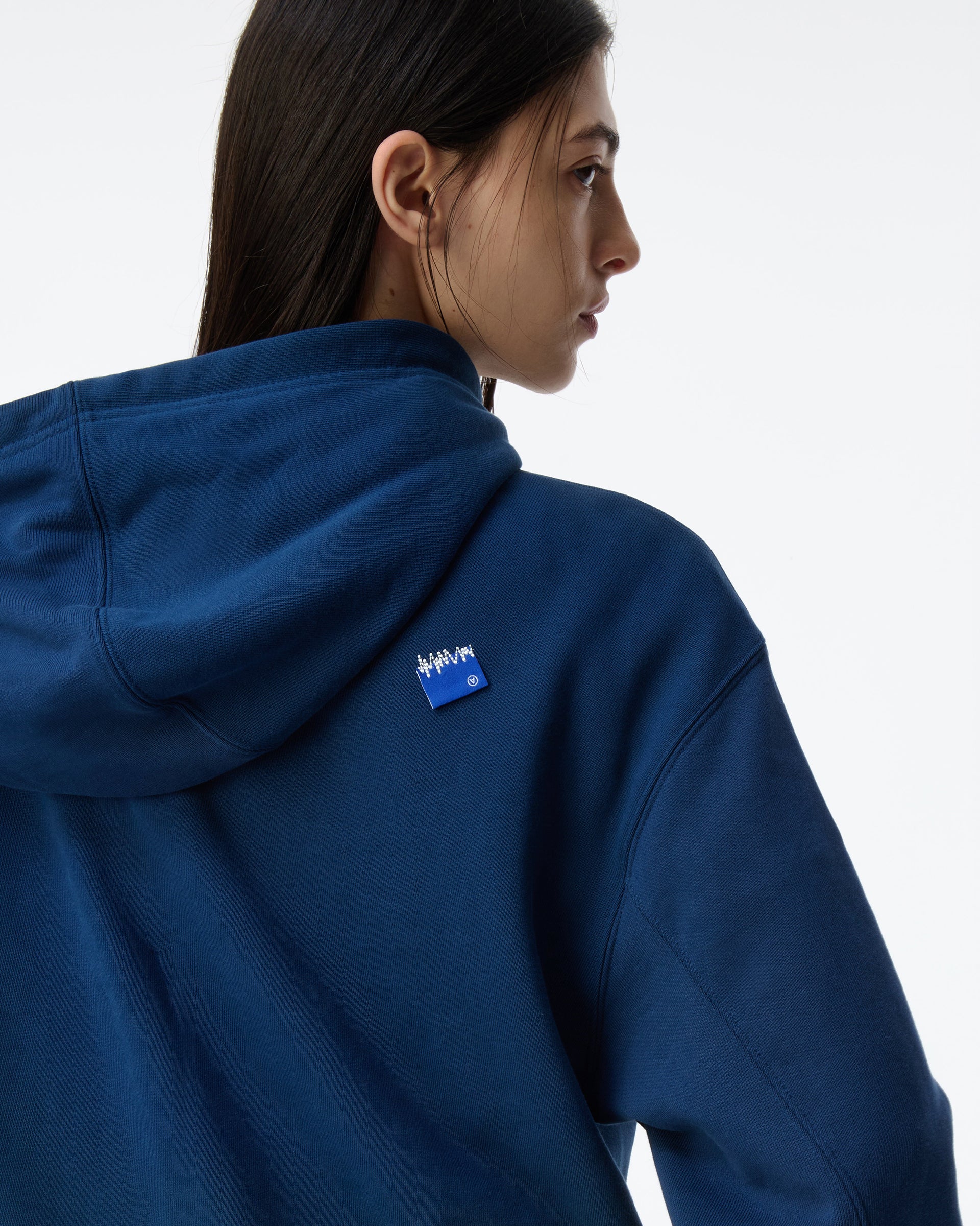 Ader Error - Sig; BL Tag hoodie 01 (Navy) product image 7 | TRAB K-Fashion Australia