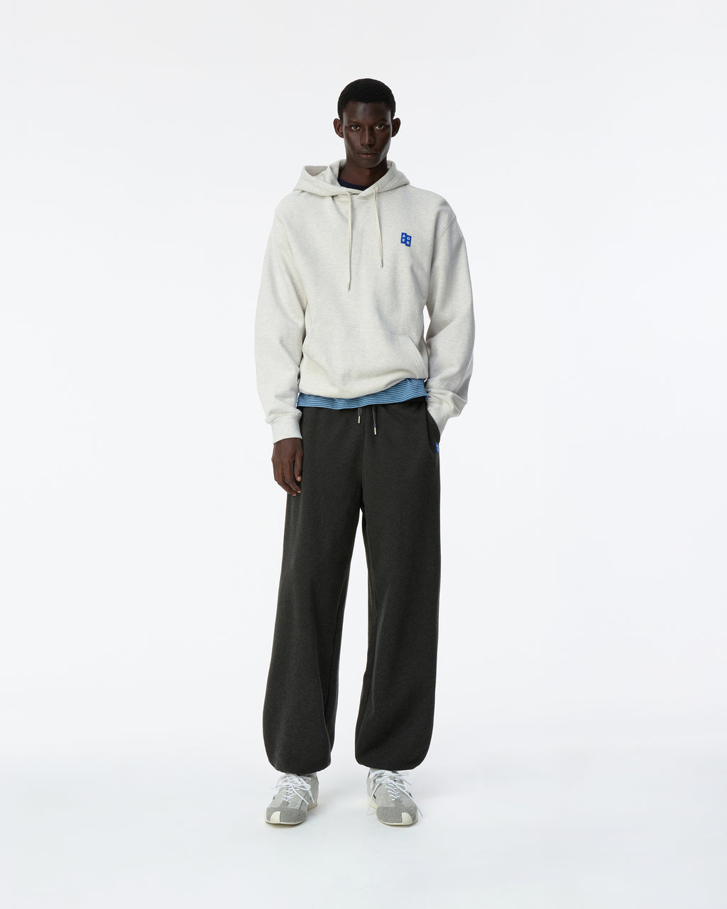 Ader Error - Sig; BL Tag hoodie 01 (Oatmeal) product image 9 | TRAB K-Fashion Australia