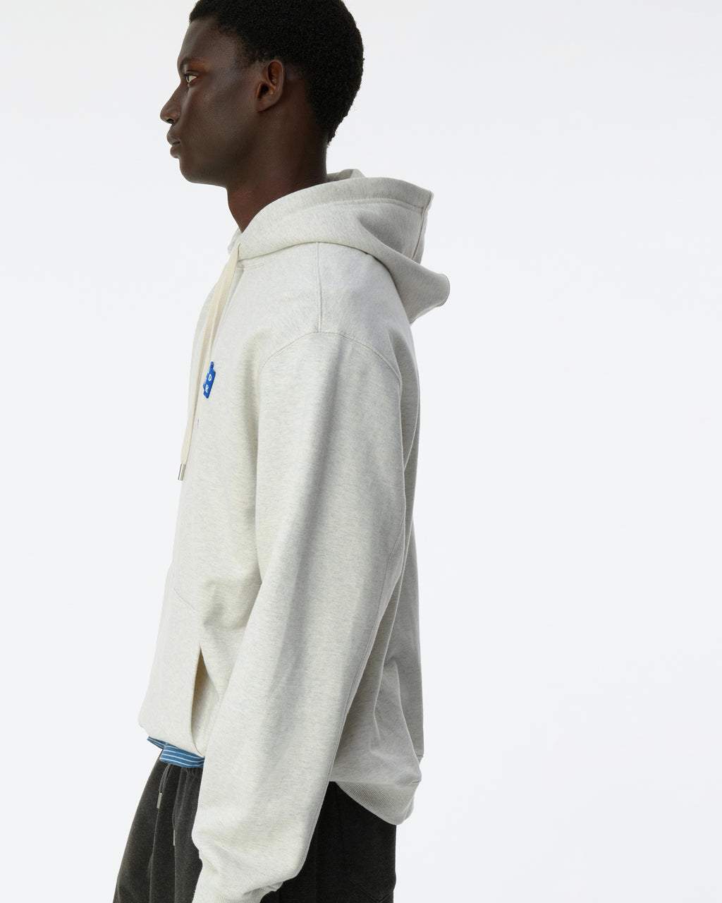 Ader Error - Sig; BL Tag hoodie 01 (Oatmeal) product image 12 | TRAB K-Fashion Australia