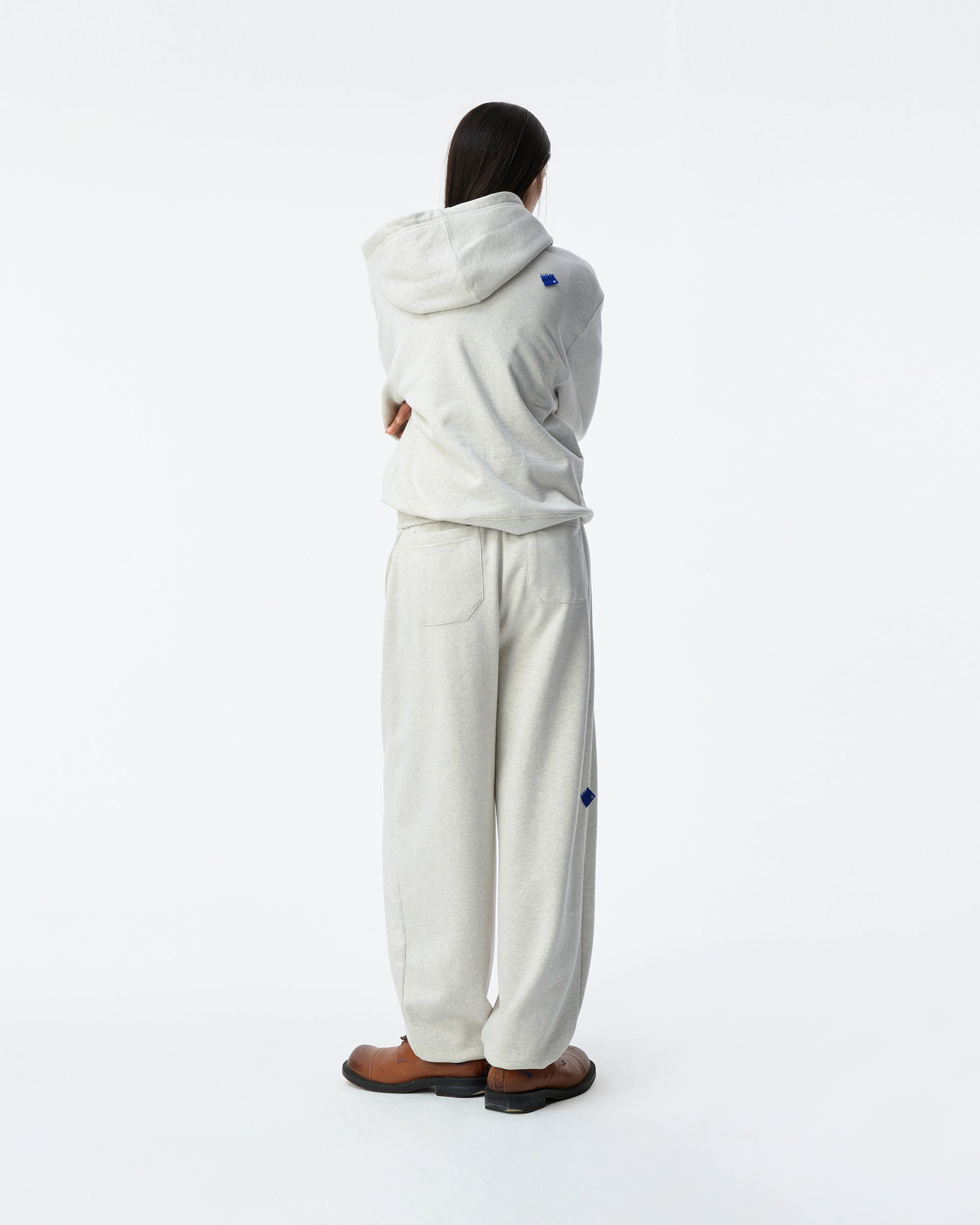 Ader Error - Sig; BL Tag hoodie 01 (Oatmeal) product image 2 | TRAB K-Fashion Australia