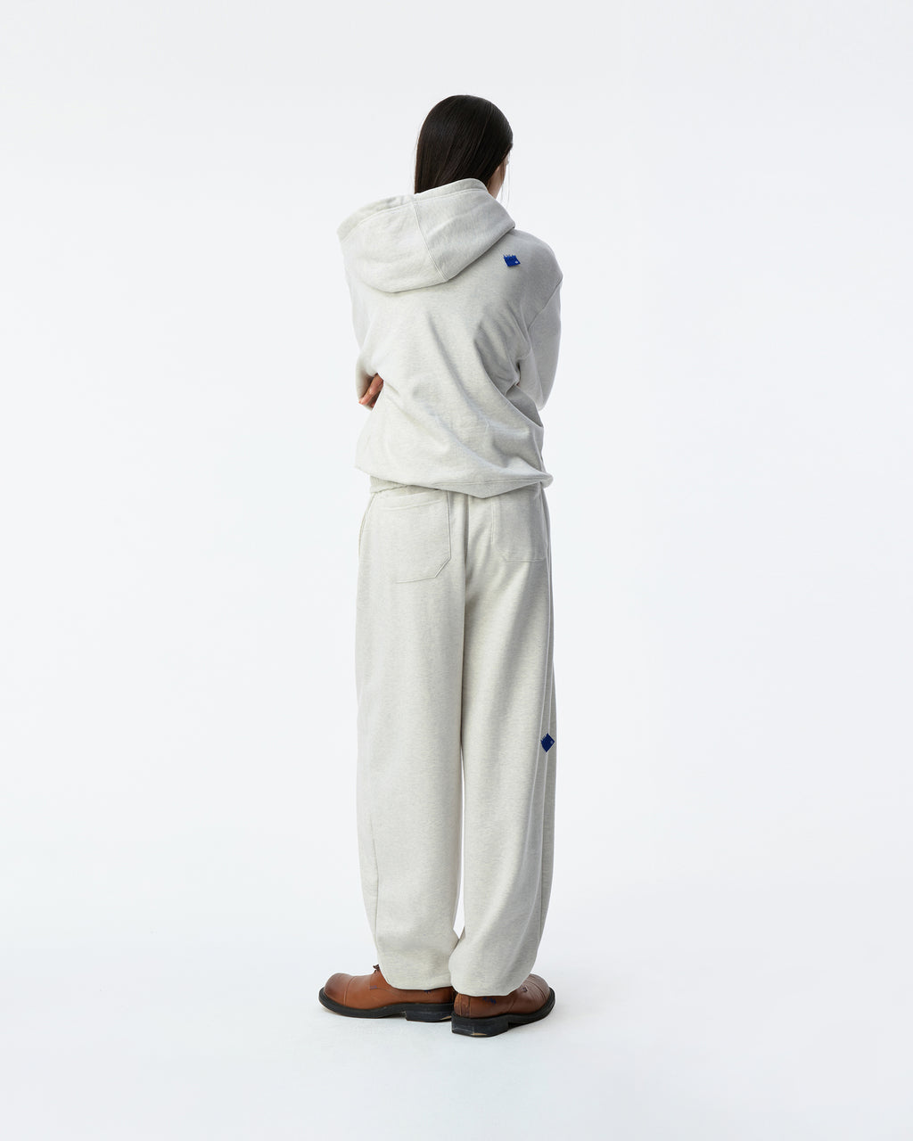 Ader Error - Sig; BL Tag hoodie 01 (Oatmeal) product image 7 | TRAB K-Fashion Australia