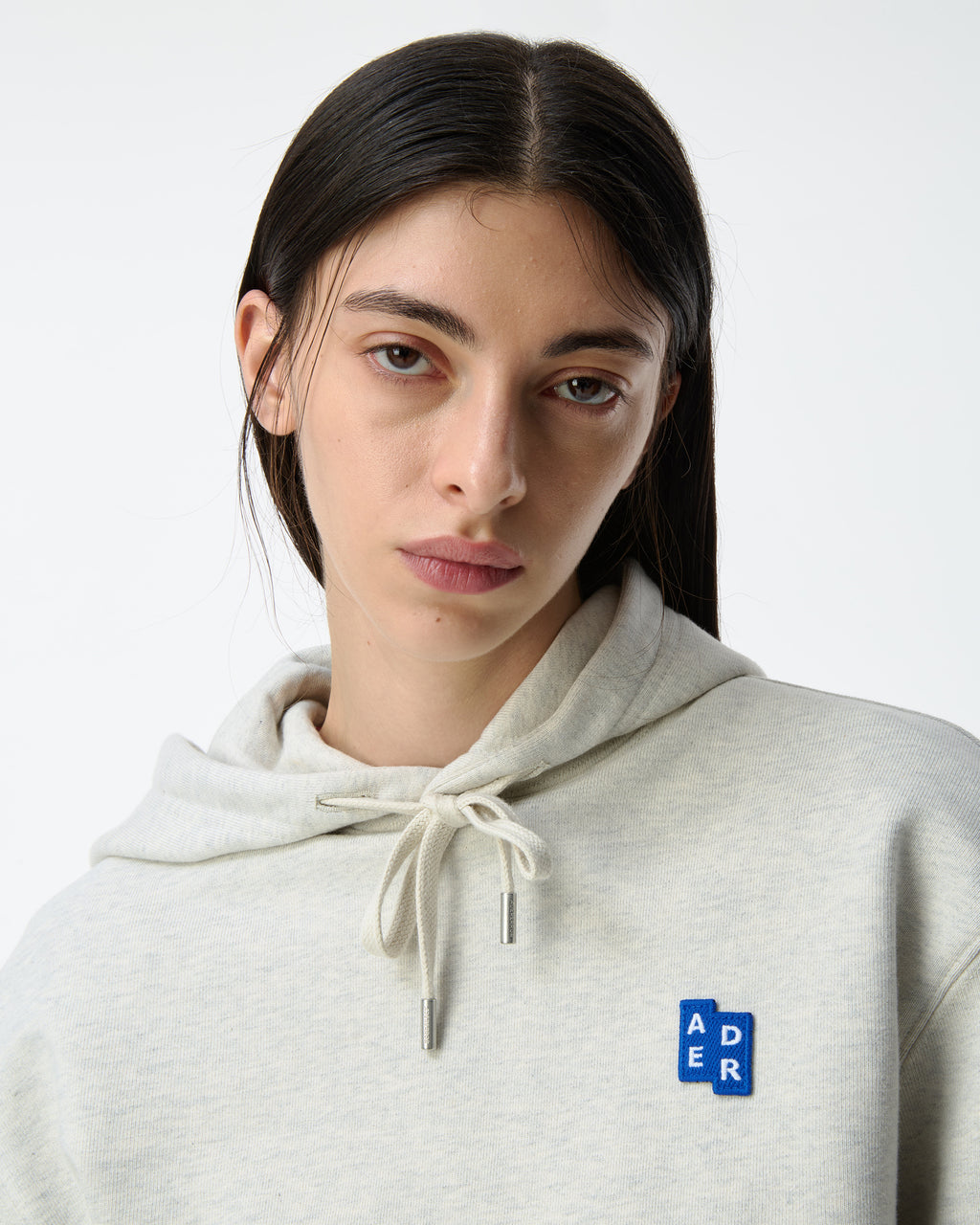Ader Error - Sig; BL Tag hoodie 01 (Oatmeal) product image 8 | TRAB K-Fashion Australia