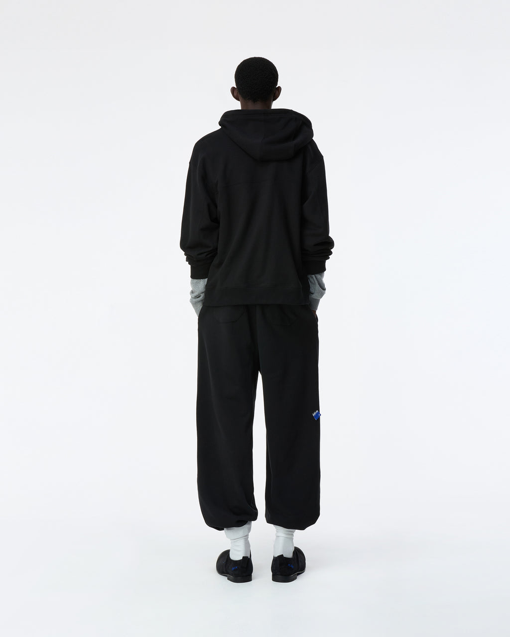 Ader Error - Sig; BL Tag hoodie zip-up 01 (Noir) product image 10 | TRAB K-Fashion Australia