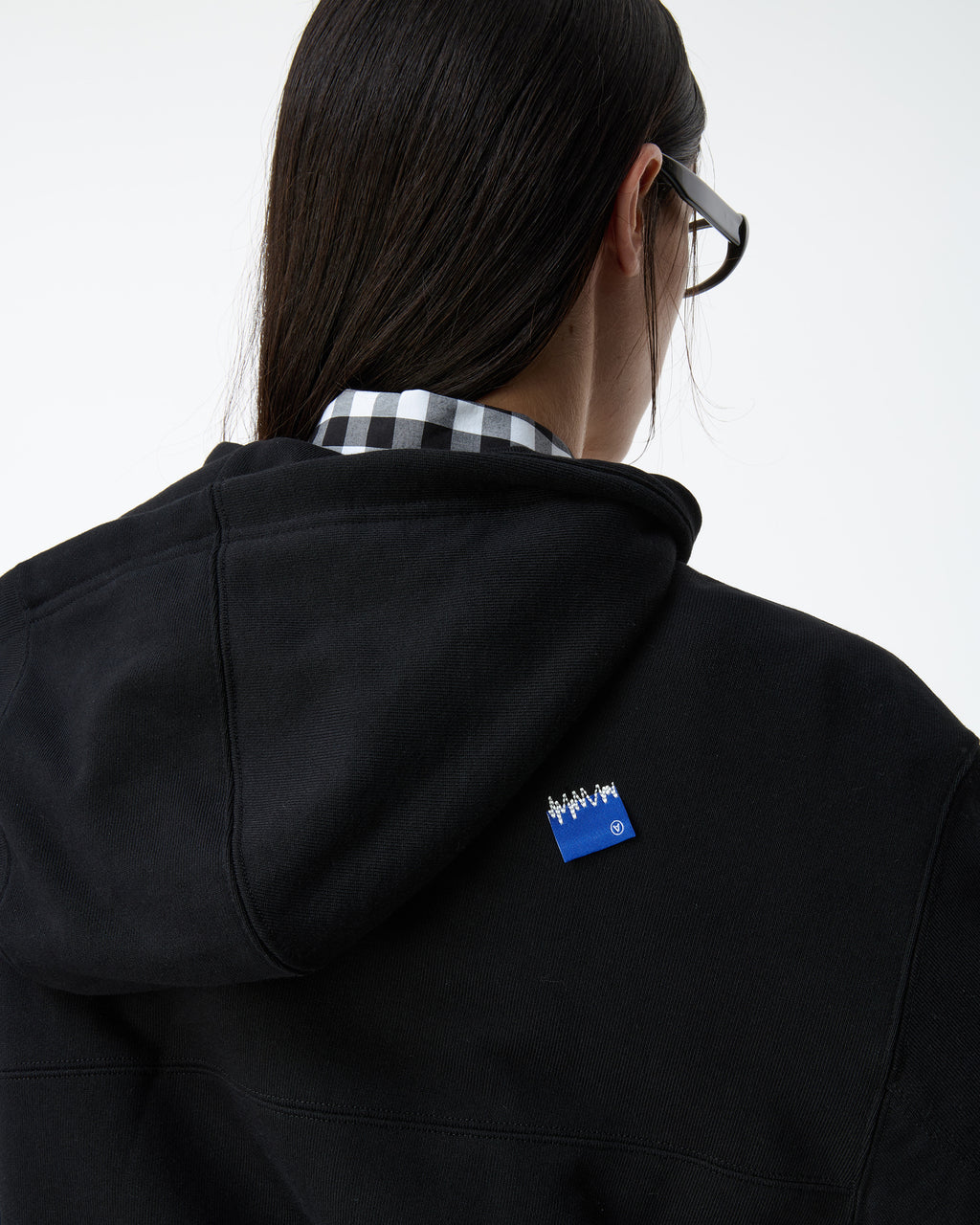 Ader Error - Sig; BL Tag hoodie zip-up 01 (Noir) product image 5 | TRAB K-Fashion Australia