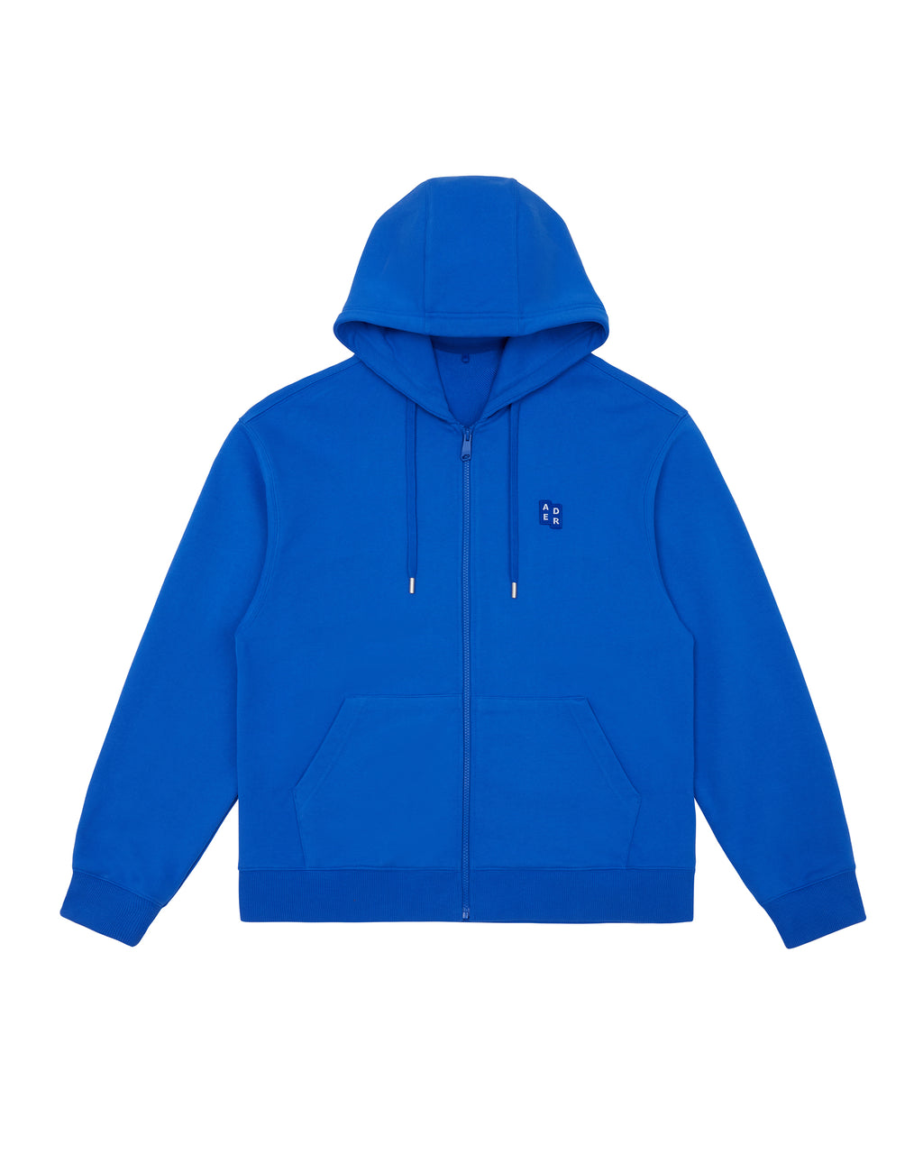 Ader Error - Sig; BL Tag hoodie zip-up 01 (Blue) product image 6 | TRAB K-Fashion Australia