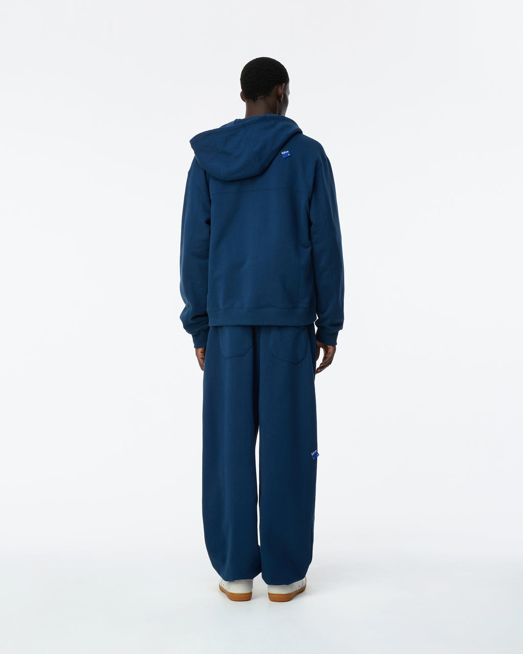 Ader Error - Sig; BL Tag hoodie zip-up 01 (Navy) product image 2 | TRAB K-Fashion Australia