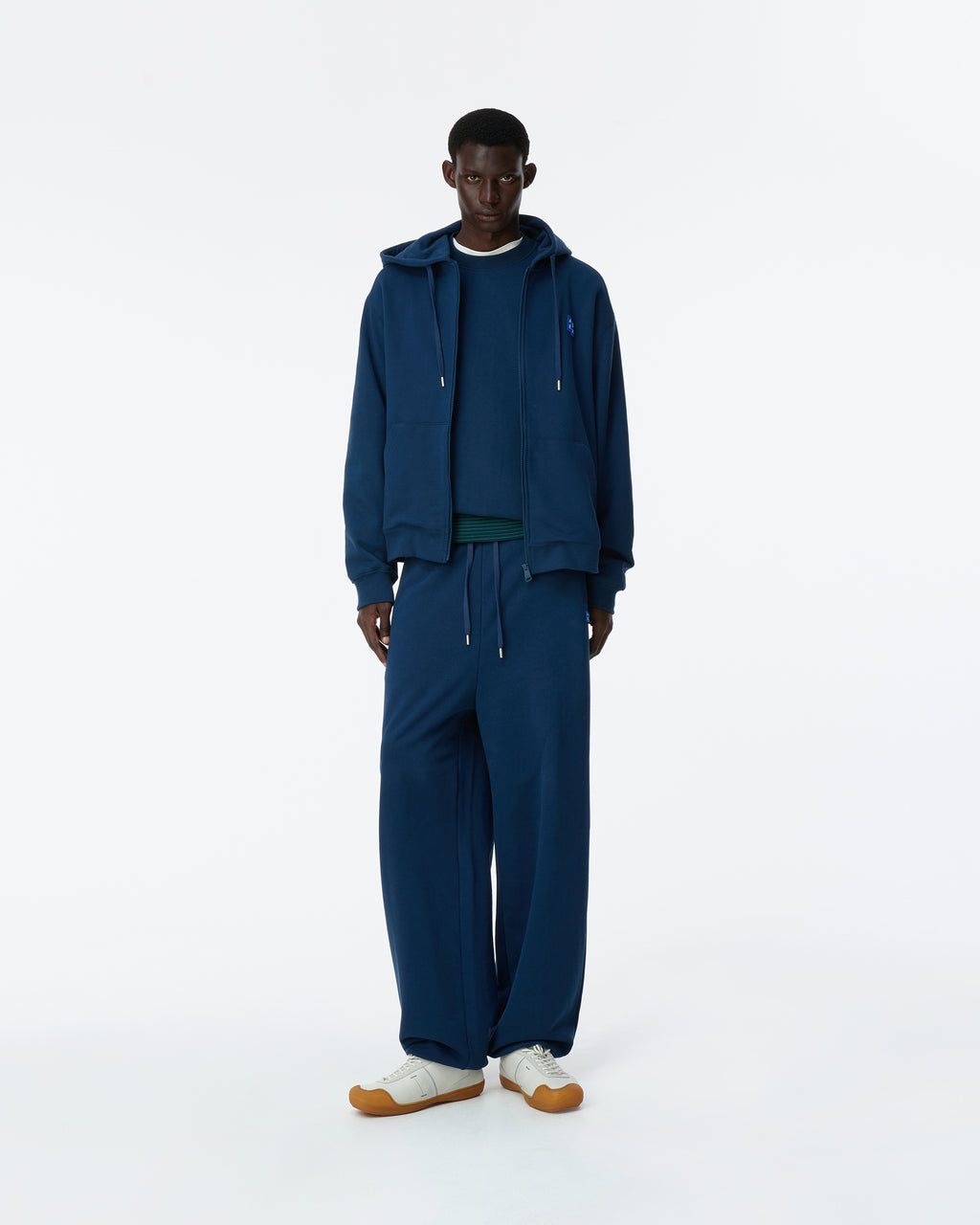 Ader Error - Sig; BL Tag hoodie zip-up 01 (Navy) product image 9 | TRAB K-Fashion Australia