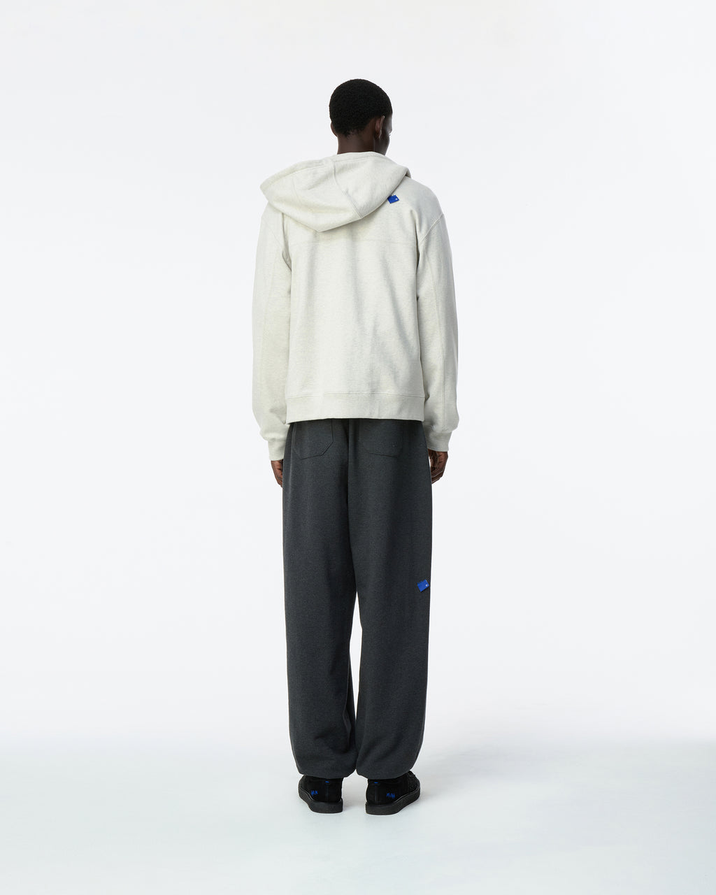 Ader Error - Sig; BL Tag hoodie zip-up 01 (Oatmeal) product image 10 | TRAB K-Fashion Australia