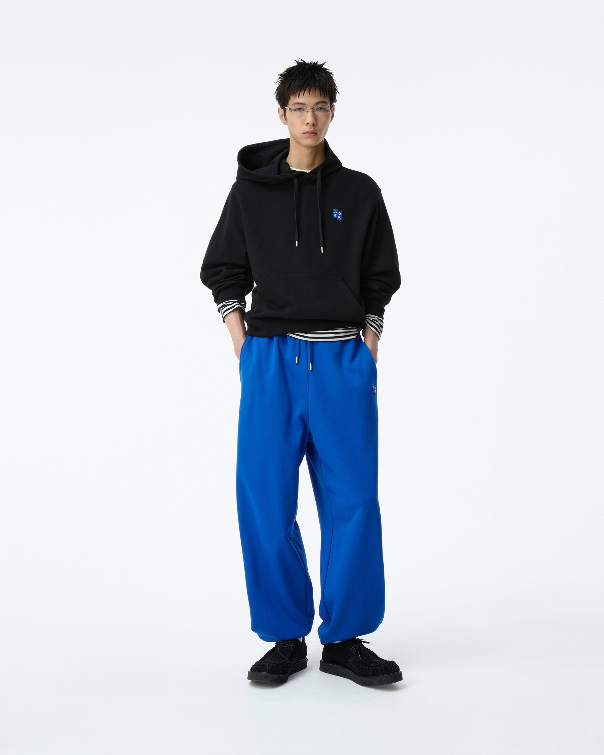 Ader Error - Sig; BL Tag sweatpants 01 (Blue) product image 8 | TRAB K-Fashion Australia