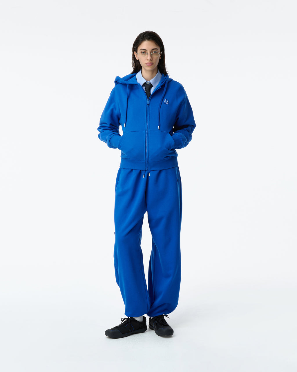Ader Error - Sig; BL Tag sweatpants 01 (Blue) product image 5 | TRAB K-Fashion Australia