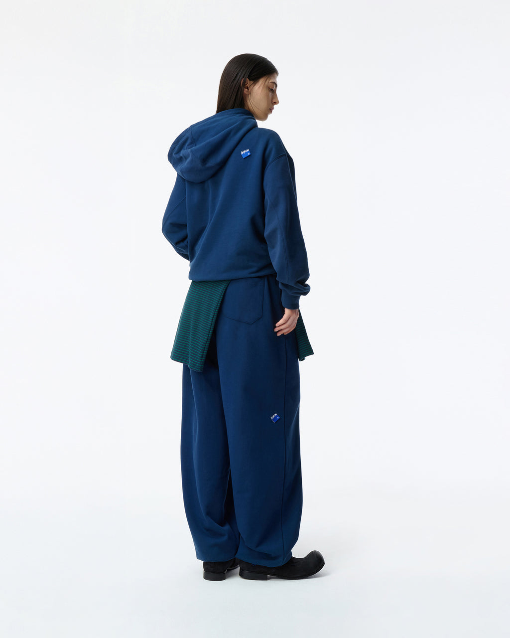 Ader Error - Sig; BL Tag sweatpants 01 (Navy) product image 5 | TRAB K-Fashion Australia