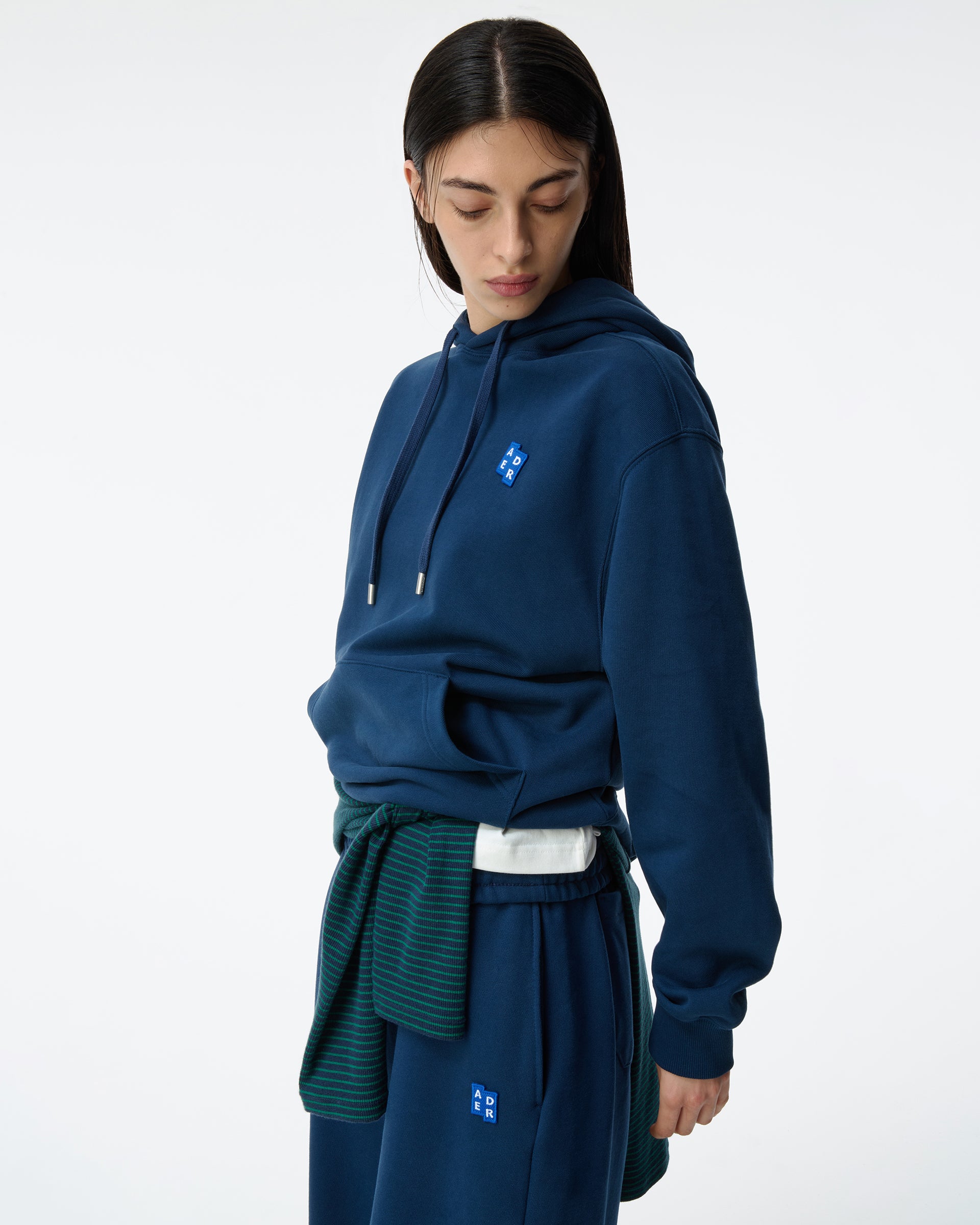 Ader Error - Sig; BL Tag sweatpants 01 (Navy) product image 4 | TRAB K-Fashion Australia