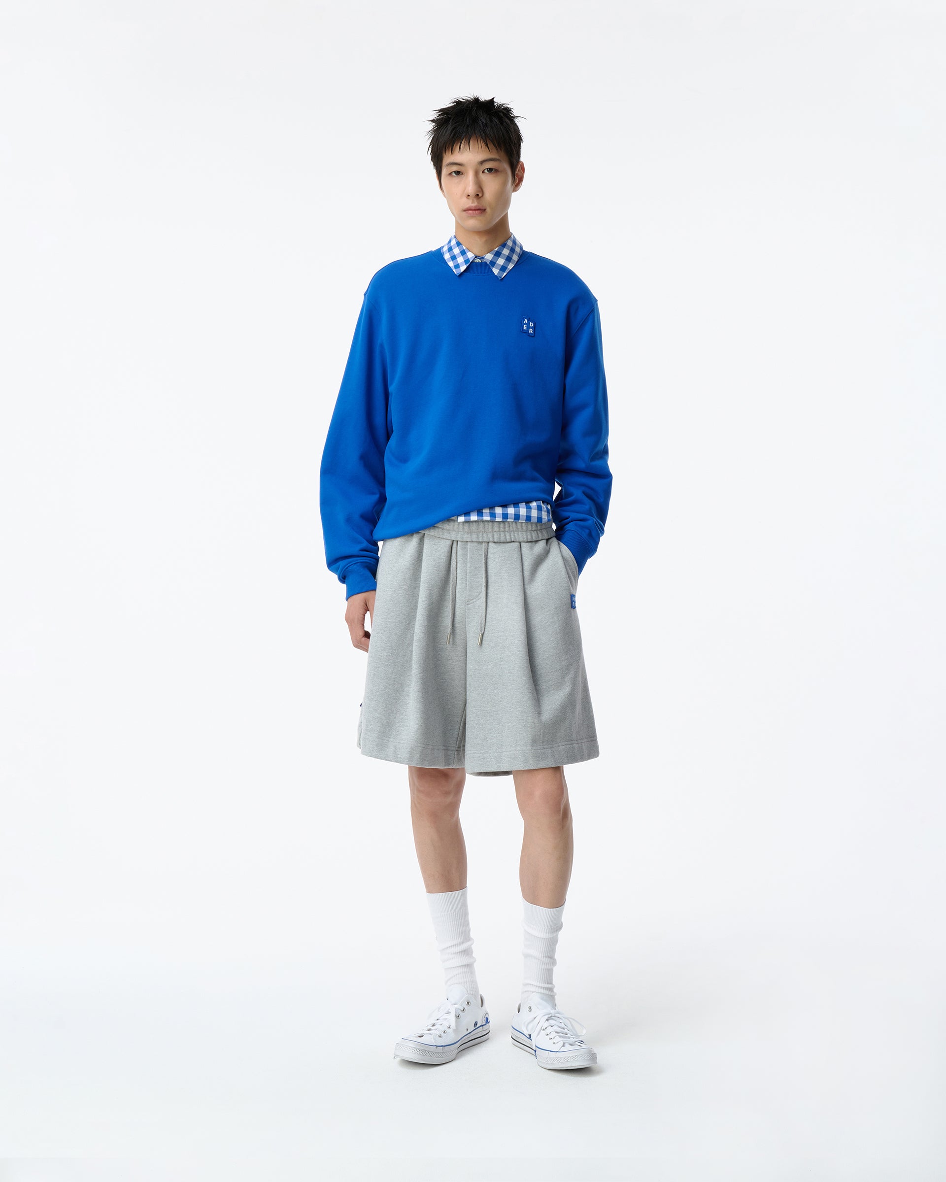 Ader Error - Sig; BL Tag sweatshirt 01 (Z-Blue) product image 11 | TRAB K-Fashion Australia