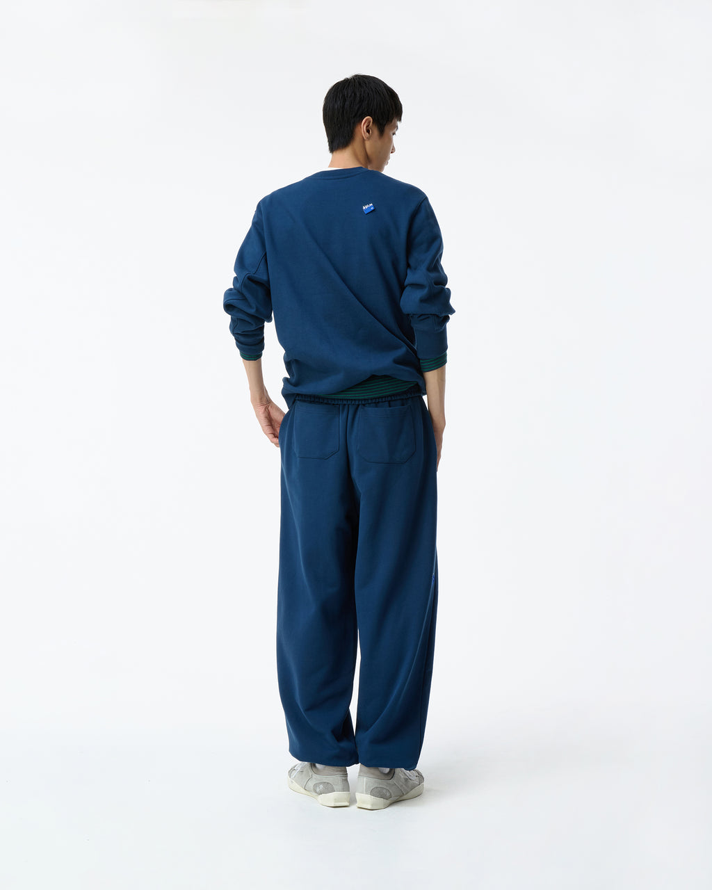 Ader Error - Sig; BL Tag sweatshirt 01 (Navy) product image 9 | TRAB K-Fashion Australia