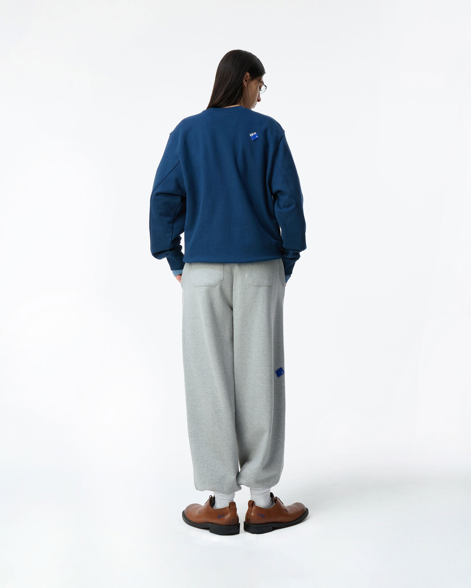 Ader Error - Sig; BL Tag sweatshirt 01 (Navy) product image 3 | TRAB K-Fashion Australia