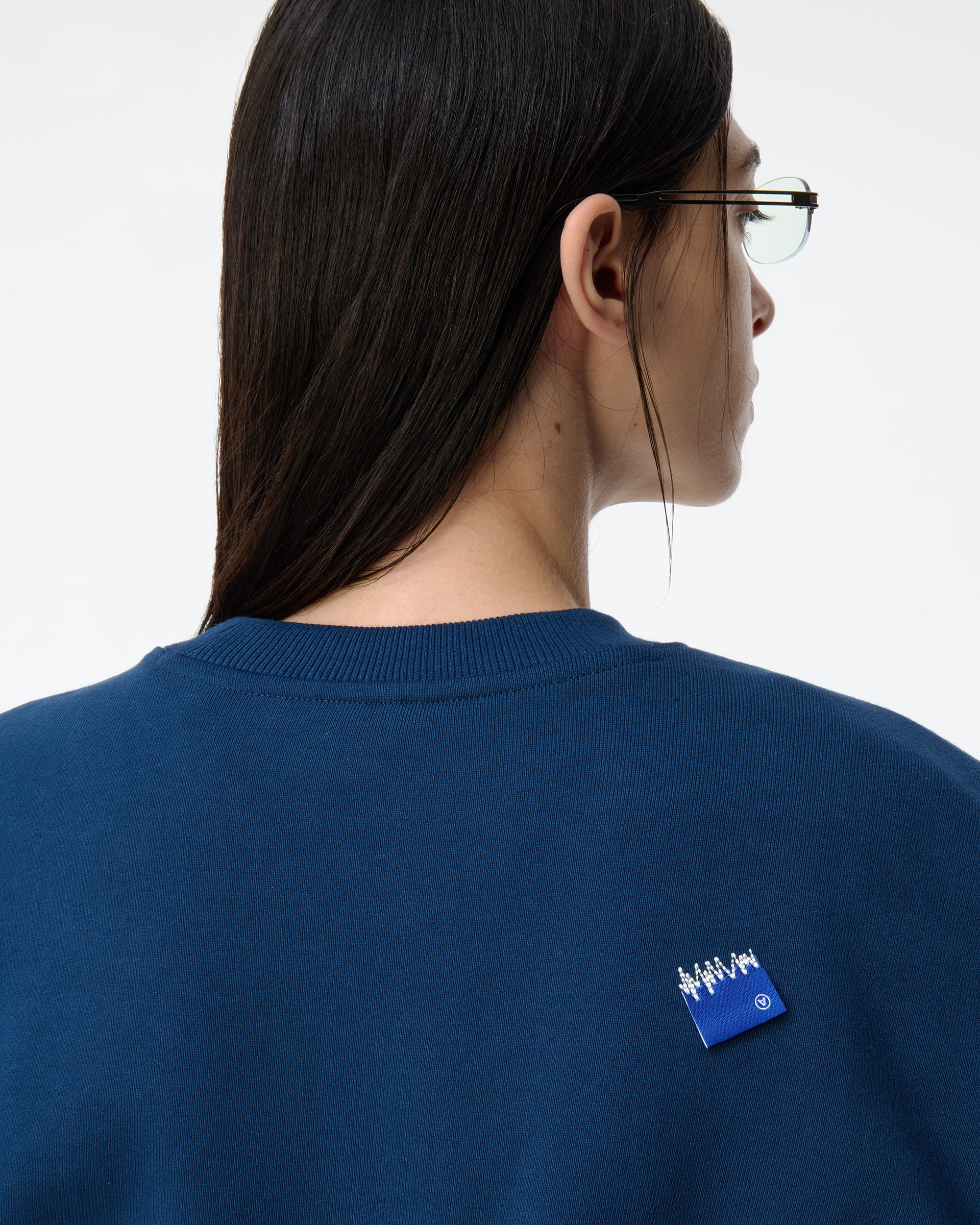 Ader Error - Sig; BL Tag sweatshirt 01 (Navy) product image 5 | TRAB K-Fashion Australia