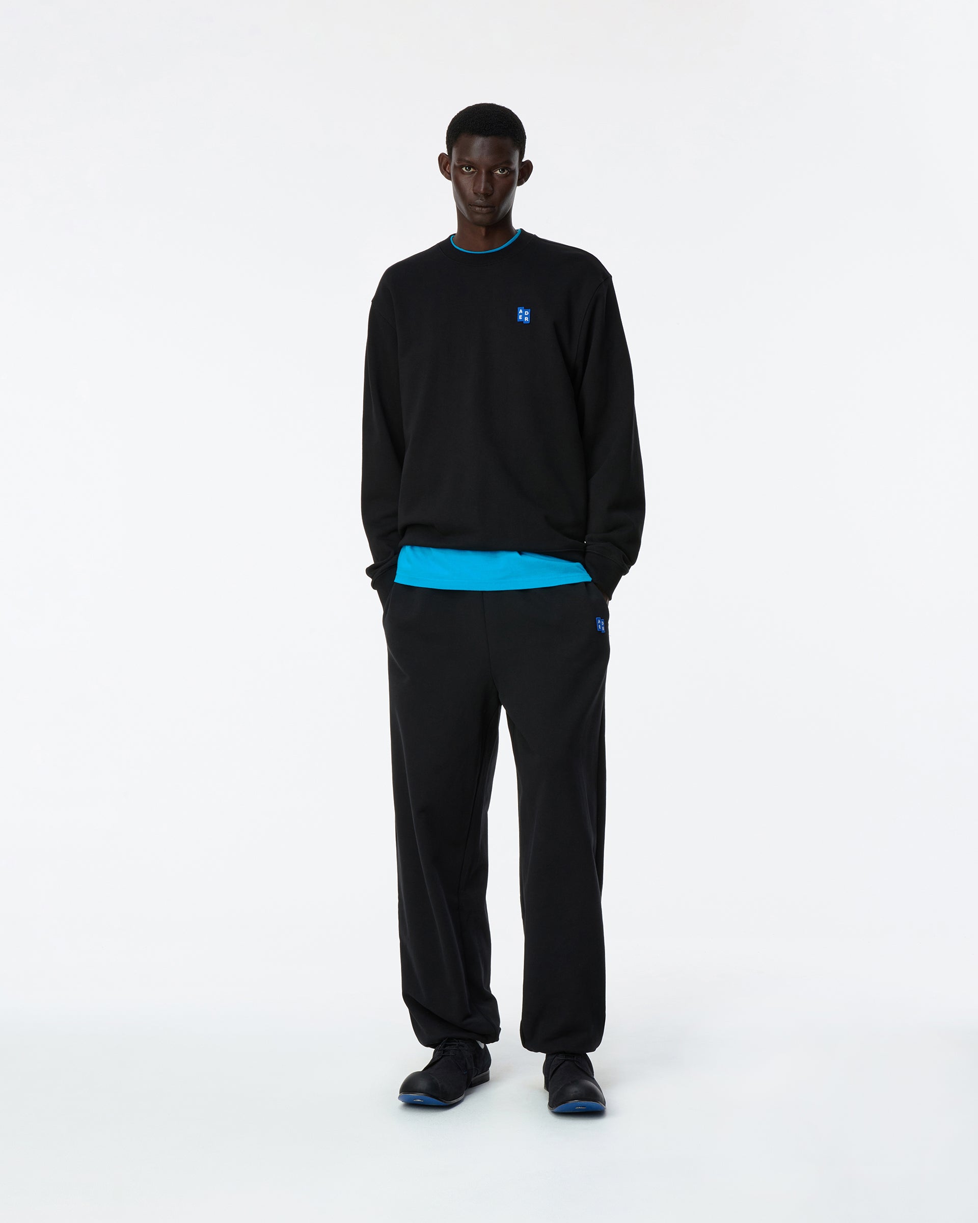 Ader Error - Sig; BL Tag sweatshirt 01 (Noir) product image 1 | TRAB K-Fashion Australia