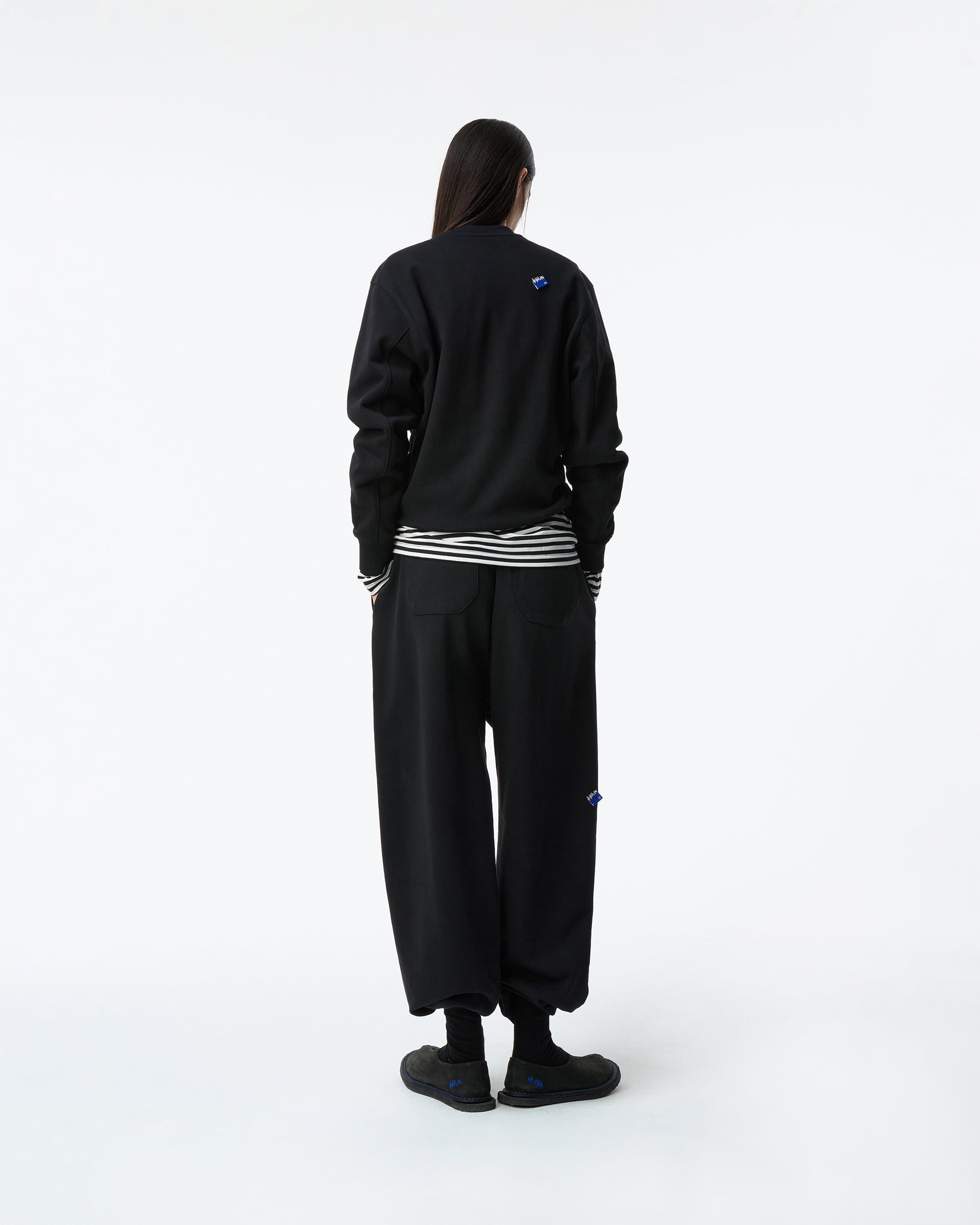 Ader Error - Sig; BL Tag sweatshirt 01 (Noir) product image 2 | TRAB K-Fashion Australia