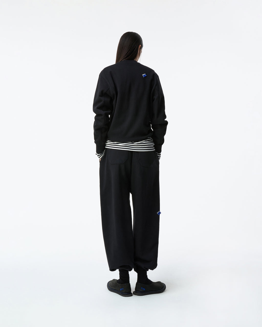 Ader Error - Sig; BL Tag sweatshirt 01 (Noir) product image 6 | TRAB K-Fashion Australia