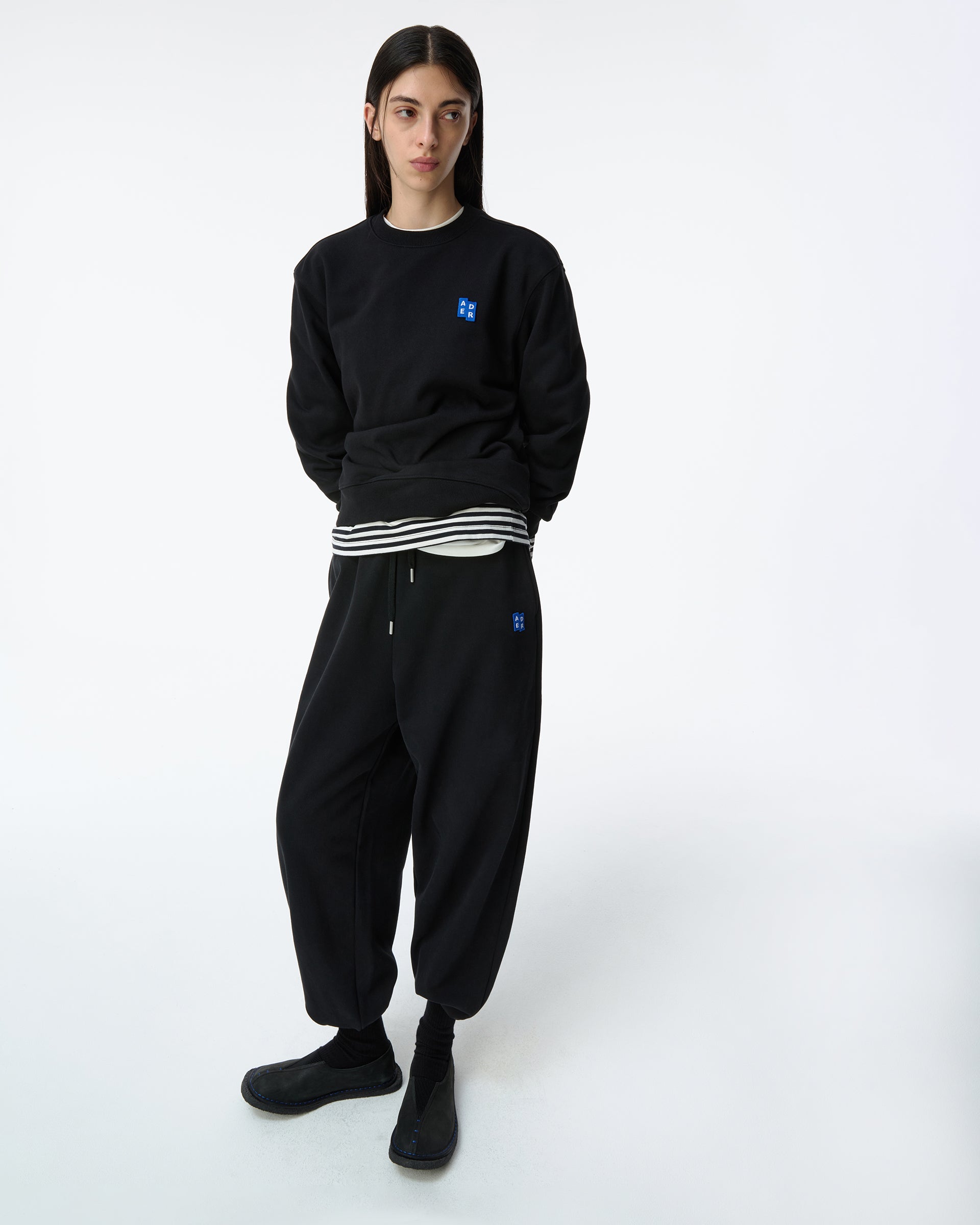 Ader Error - Sig; BL Tag sweatshirt 01 (Noir) product image 5 | TRAB K-Fashion Australia