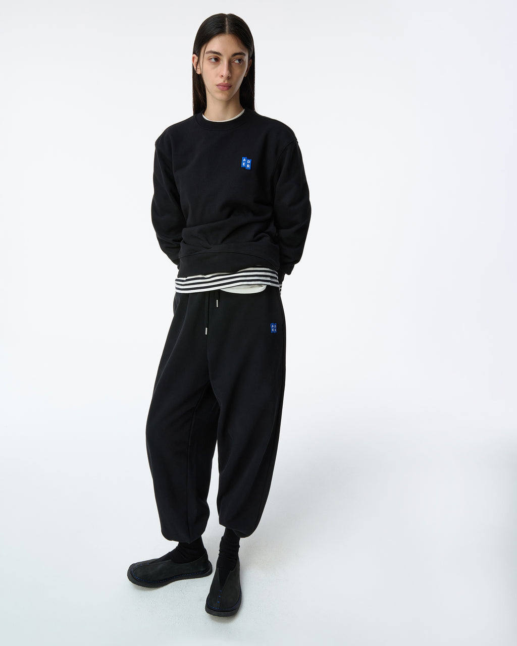 Ader Error - Sig; BL Tag sweatshirt 01 (Noir) product image 9 | TRAB K-Fashion Australia