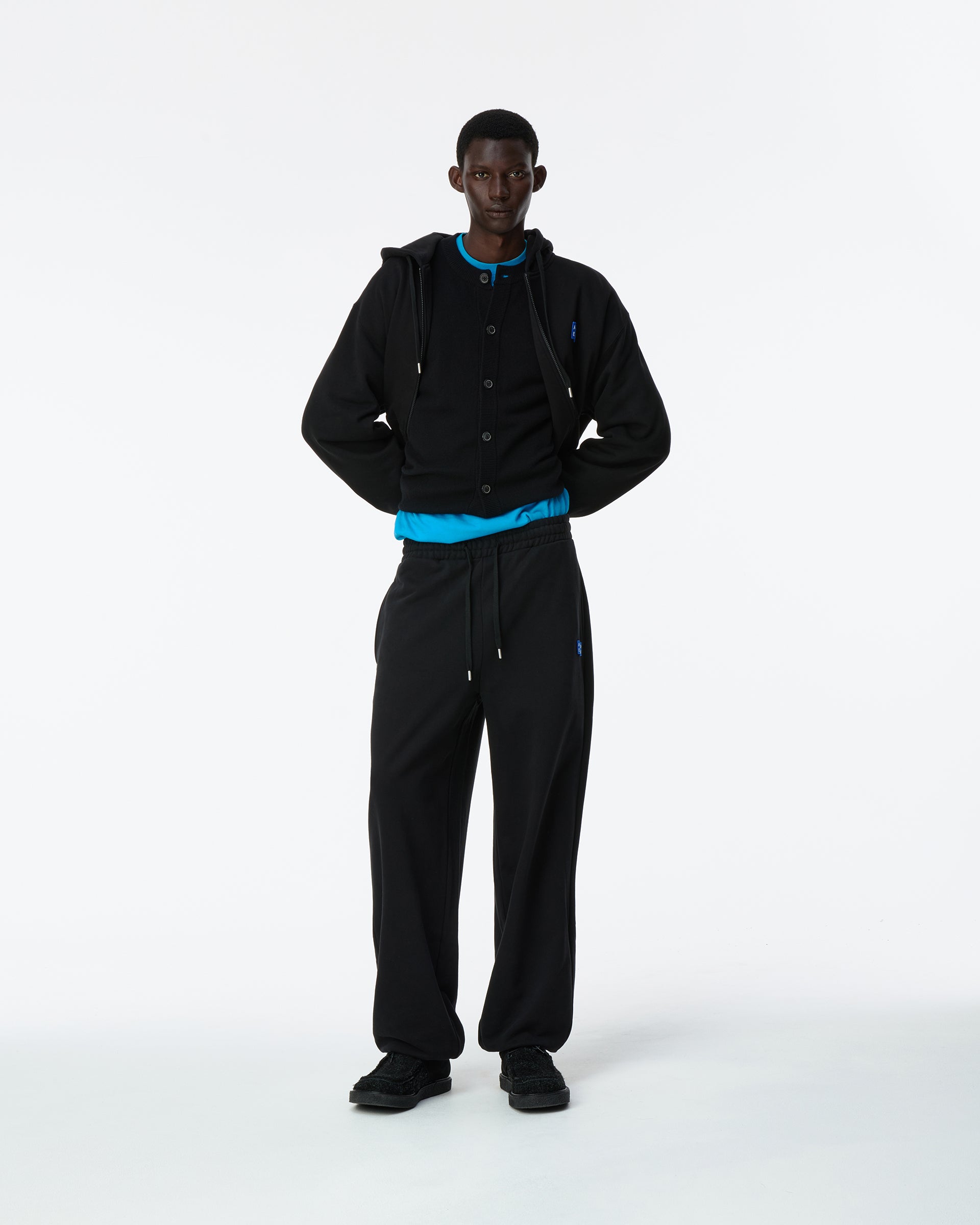 Ader Error - Sig; BL Tag sweatpants 01 (Noir) product image 8 | TRAB K-Fashion Australia