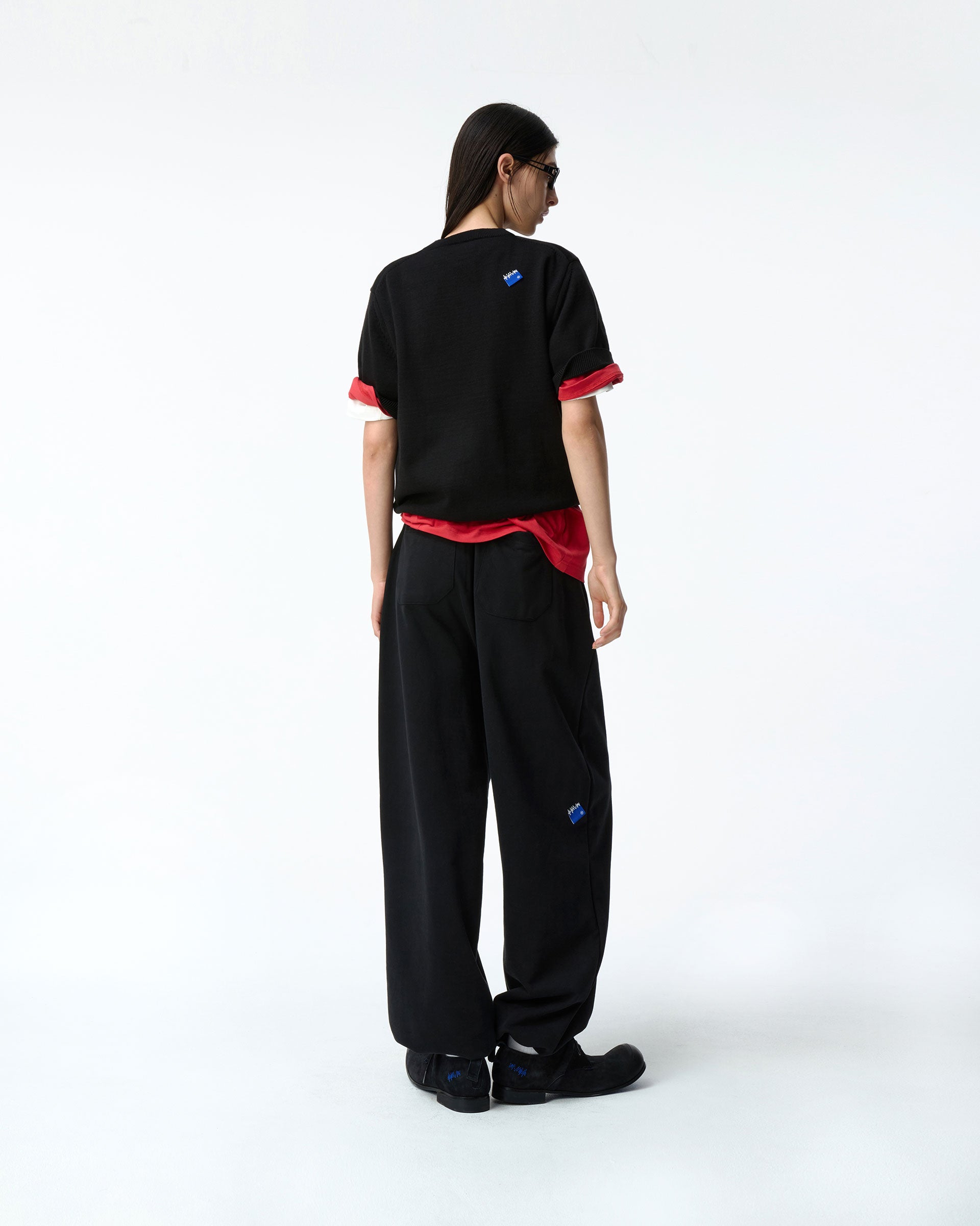 Ader Error - Sig; BL Tag sweatpants 01 (Noir) product image 3 | TRAB K-Fashion Australia
