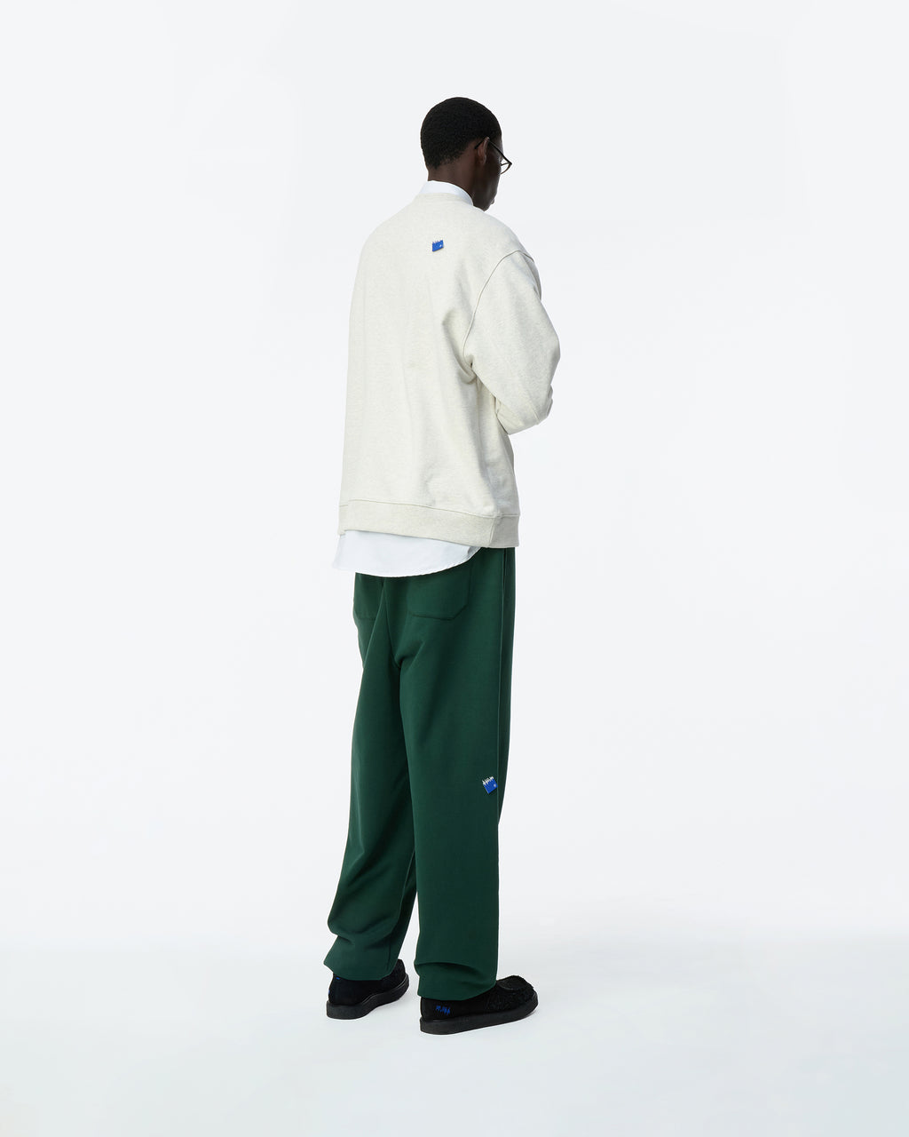 Ader Error - Sig; BL Tag sweatshirt 01 (Oatmeal) product image 2 | TRAB K-Fashion Australia