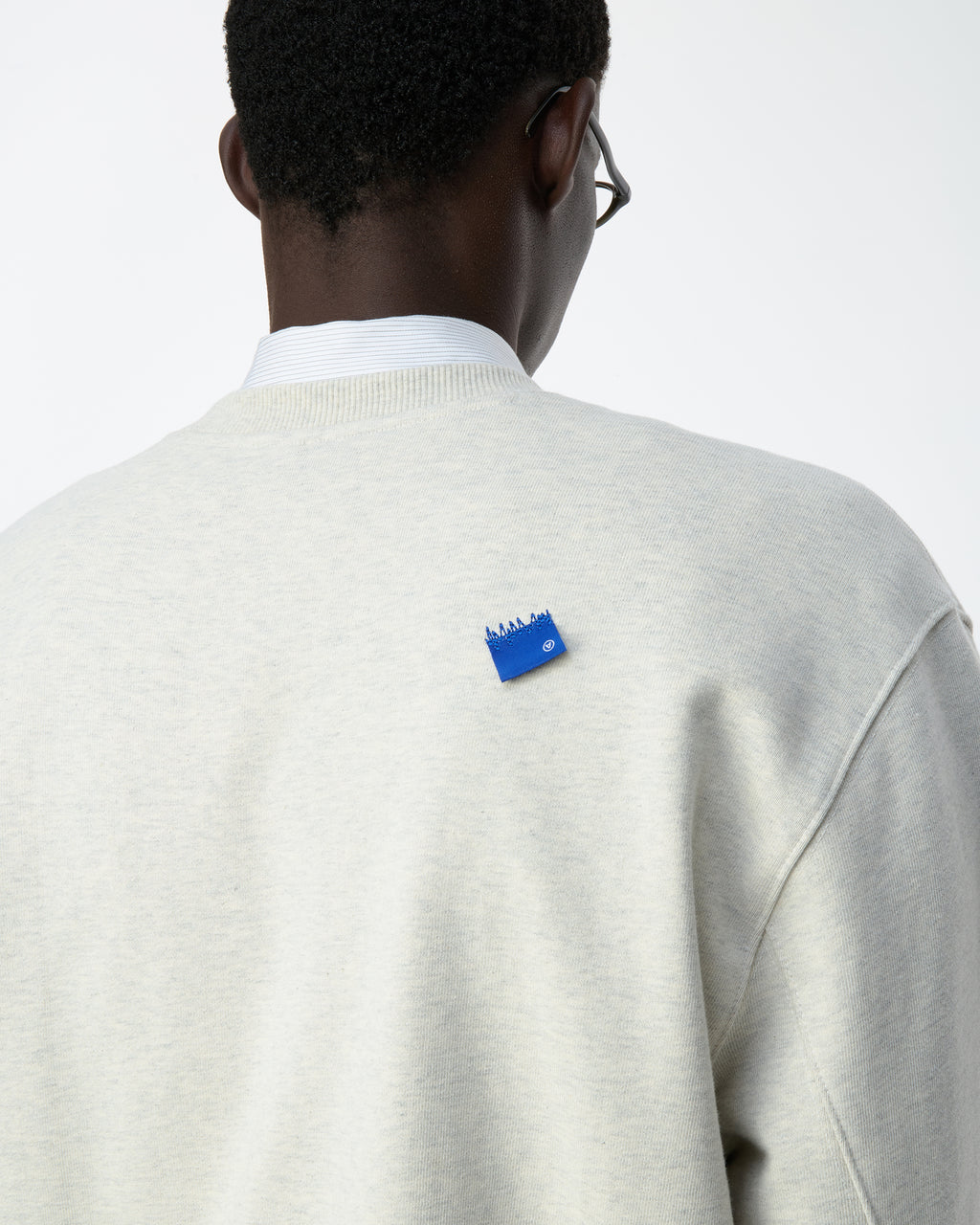 Ader Error - Sig; BL Tag sweatshirt 01 (Oatmeal) product image 10 | TRAB K-Fashion Australia
