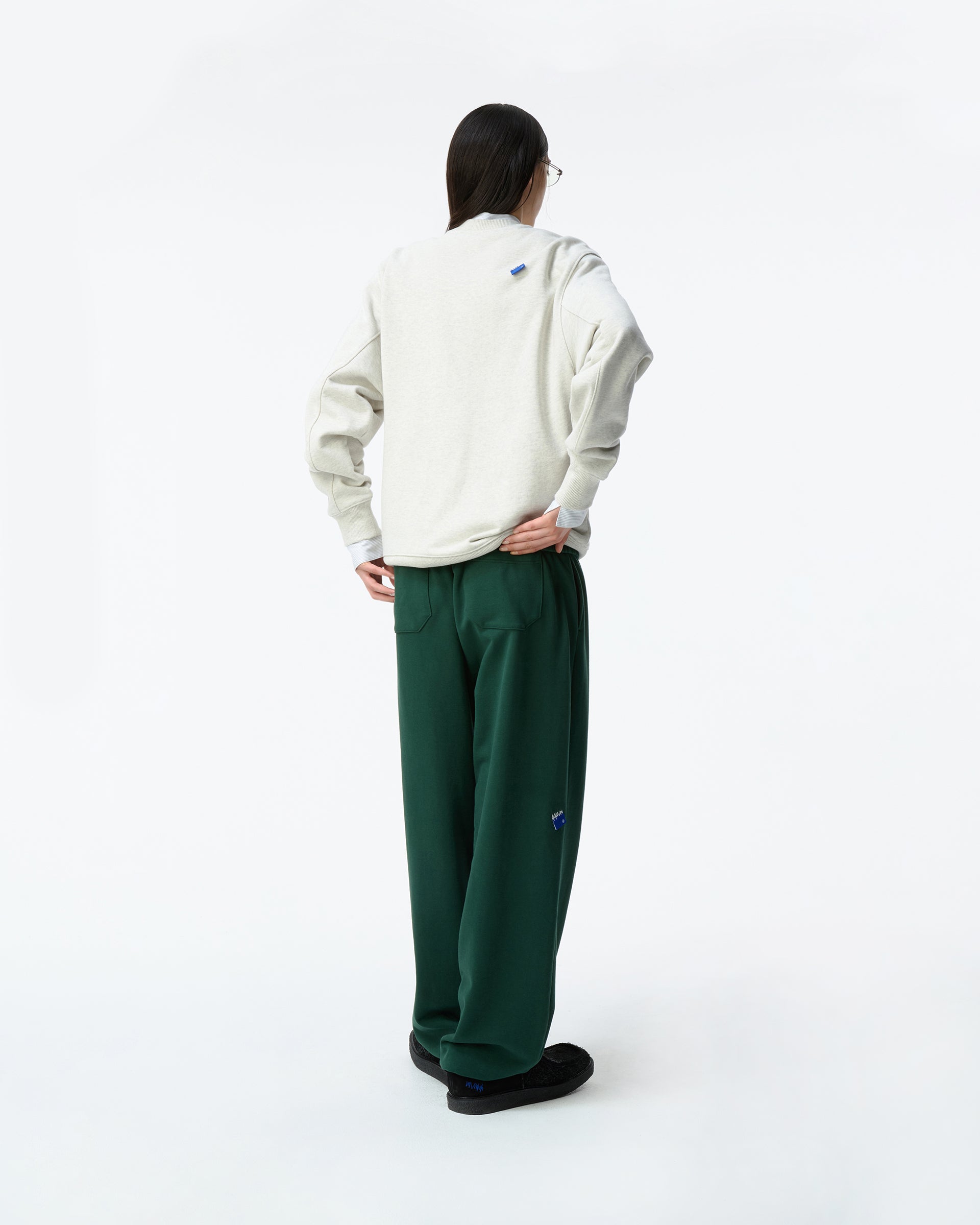 Ader Error - Sig; BL Tag sweatshirt 01 (Oatmeal) product image 2 | TRAB K-Fashion Australia